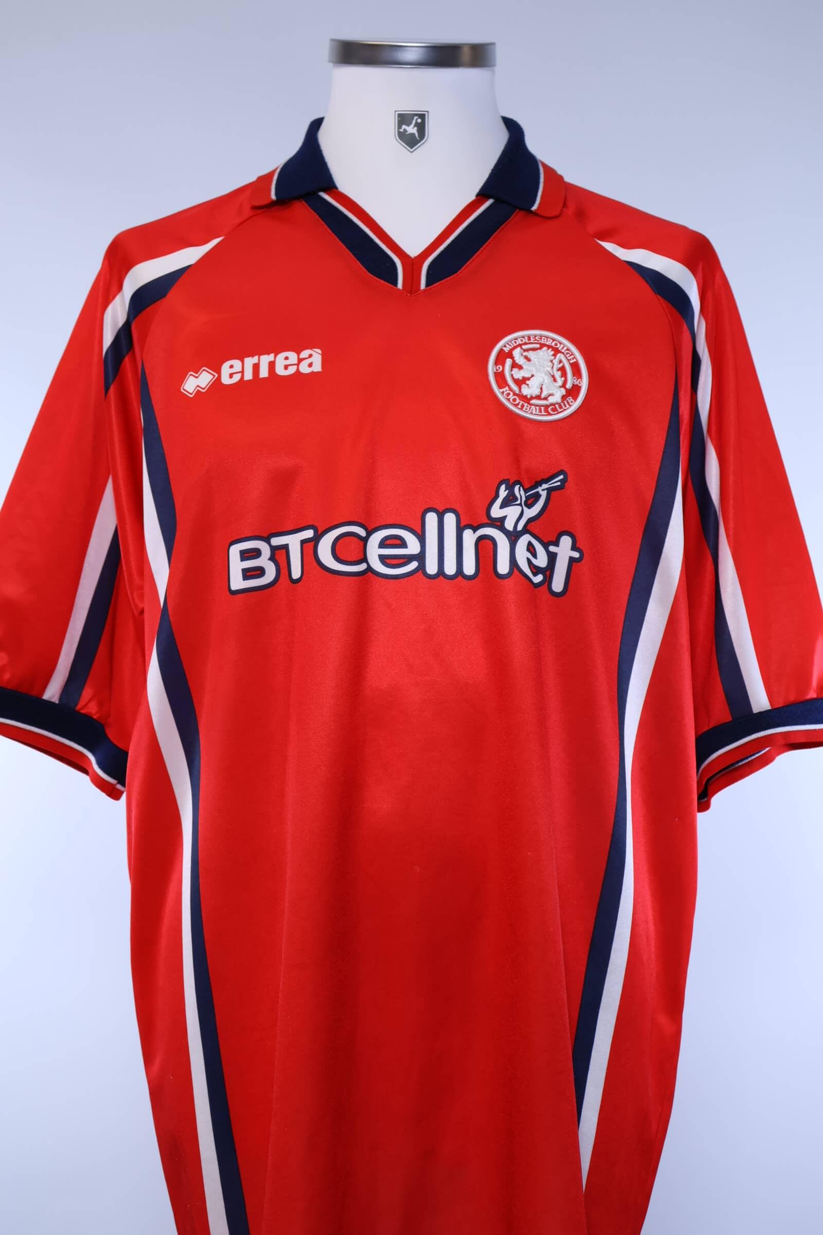 Middlesbrough 1999/20 Home Shirt - L Authentic Original Football Shirt