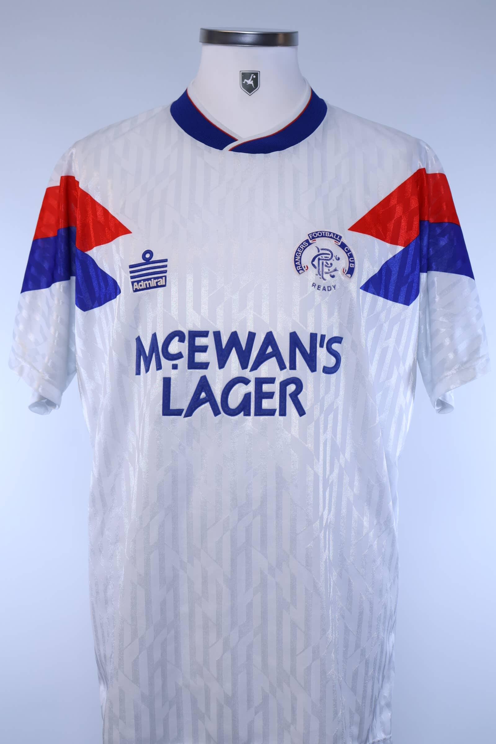 Rangers FC 1990/92 Away Shirt - LAuthentic Original Football Shirt