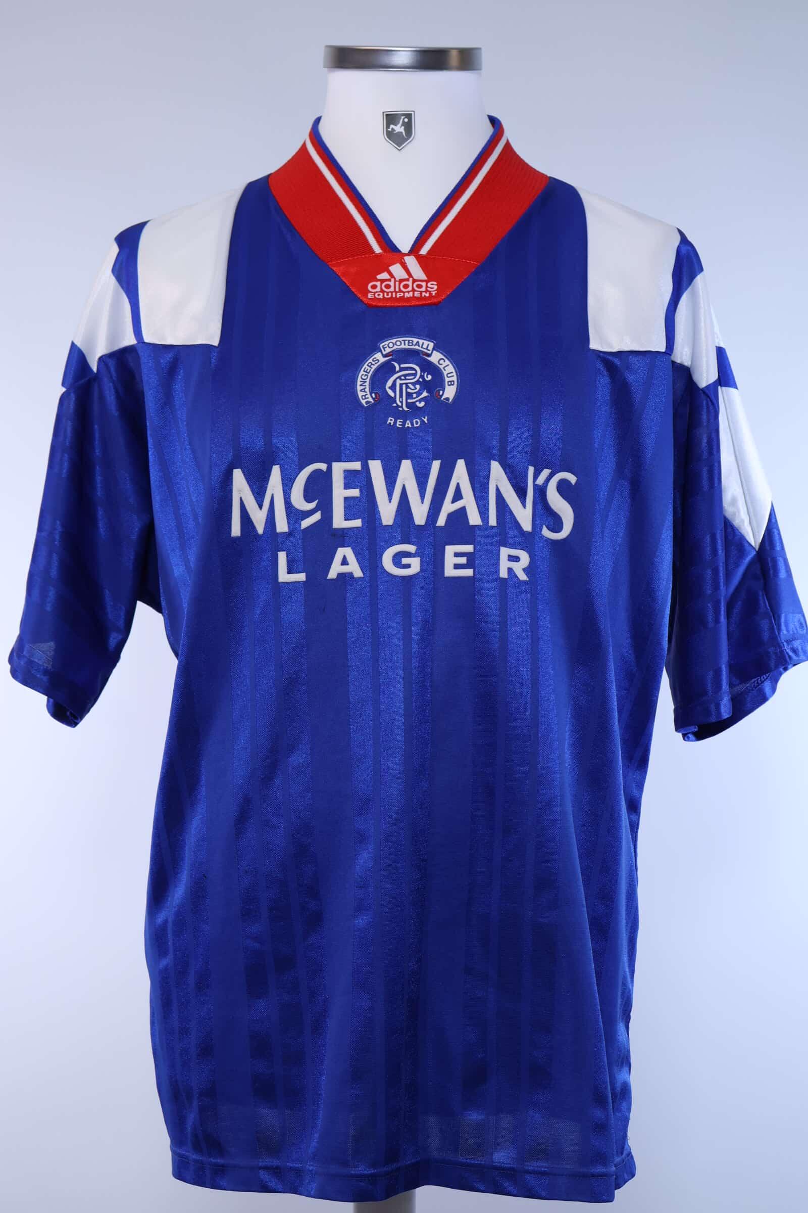Rangers FC 1992/94 Home Shirt - LAuthentic Original Football Shirt