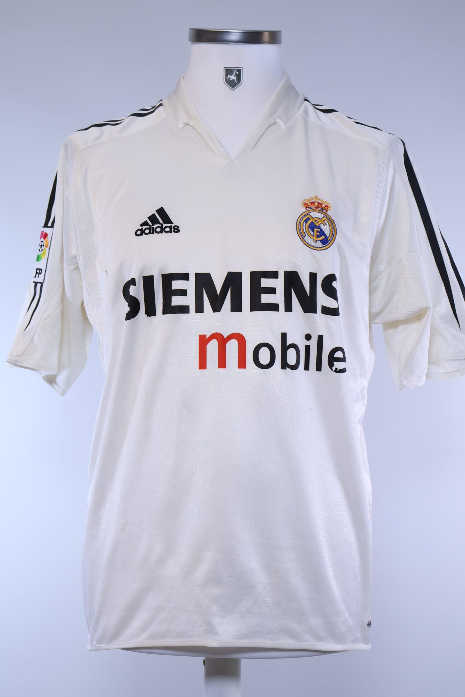 Real Madrid 2004/05 Owen #11 Home Shirt - M Authenic Original Football Shirt