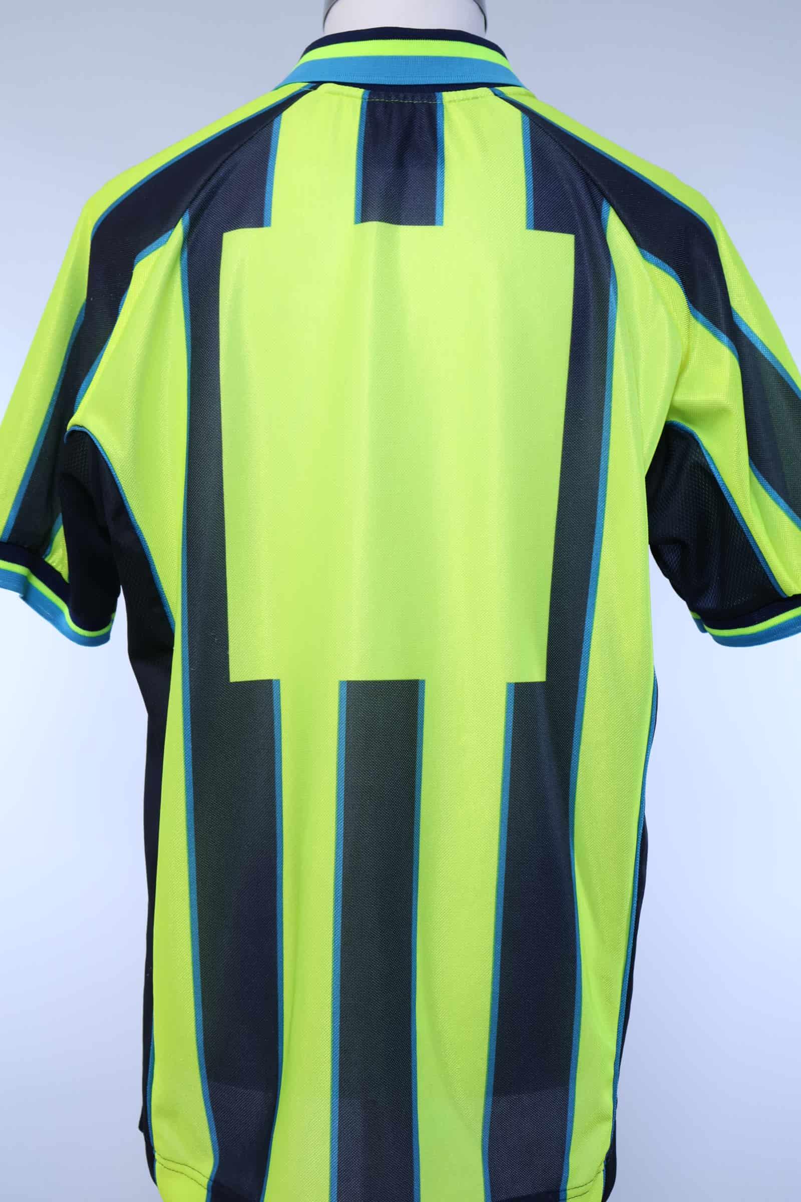 Manchester City 1998/99 Away Shirt - L Authenic Original Football Shirt