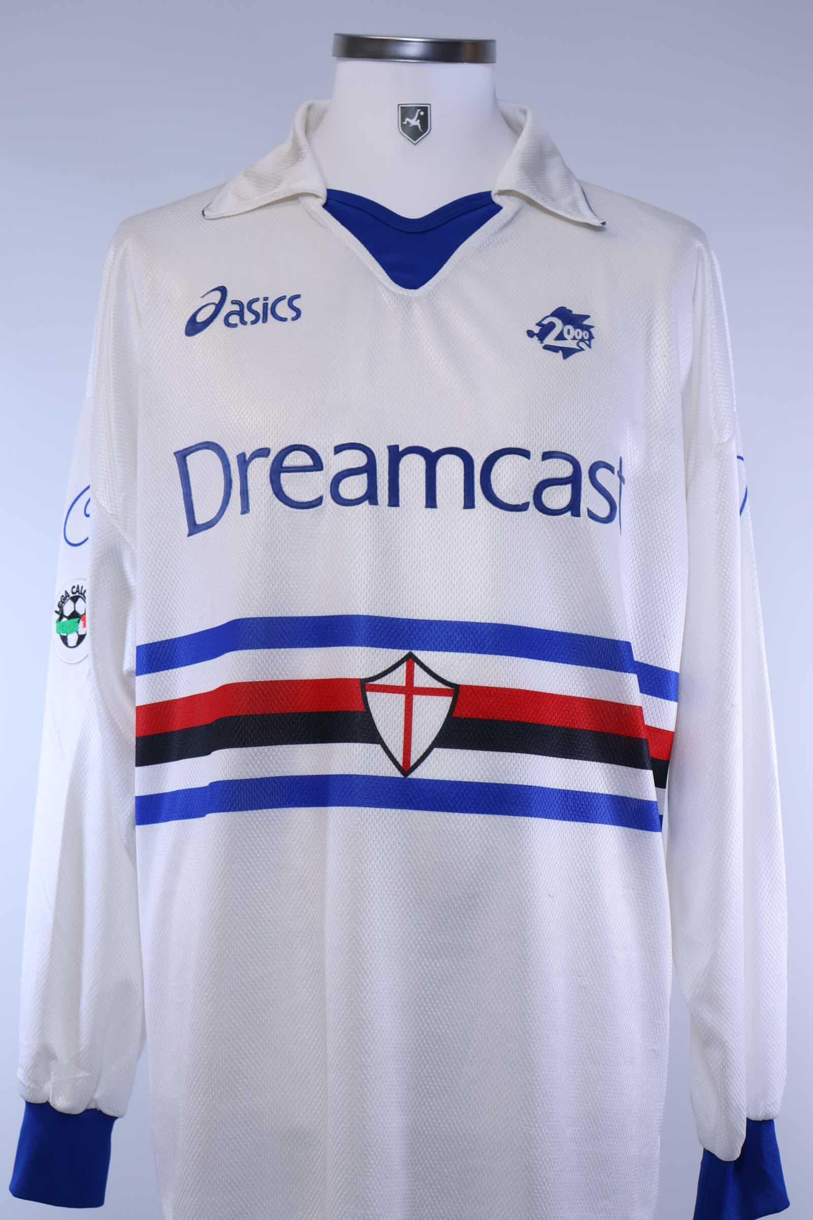 Sampdoria 1999/00 Flachi #10 Away Shirt - XL Authenic Original Football Shirt
