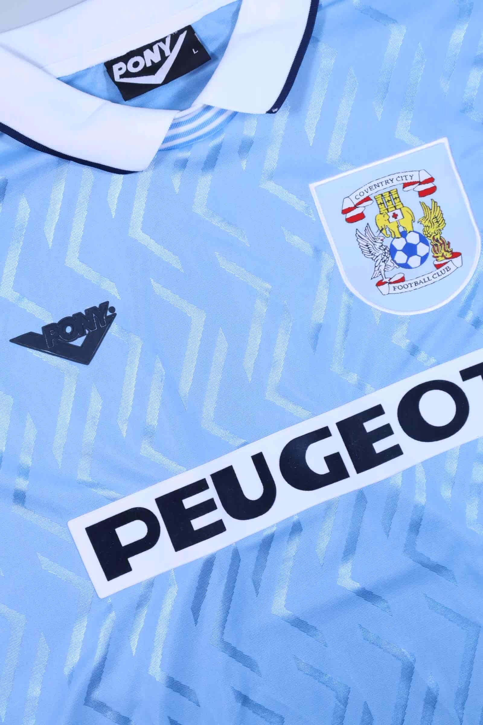 Coventry City F.C 1994/95 Home Shirt - L Authenic Original Football Shirt