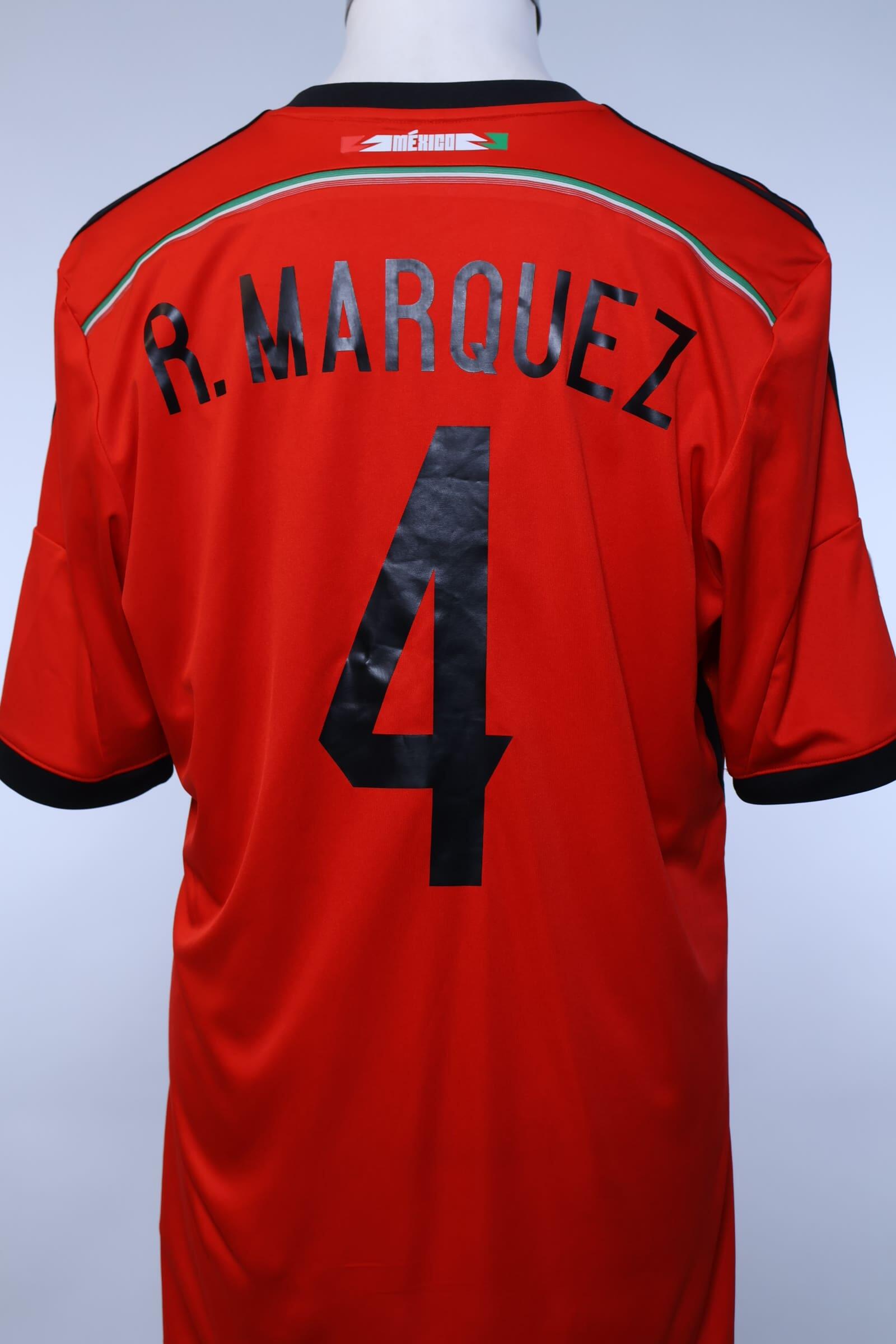 Mexico 2013/15 R. Marquez #4 Away Shirt - L Authenic Original Football Shirt