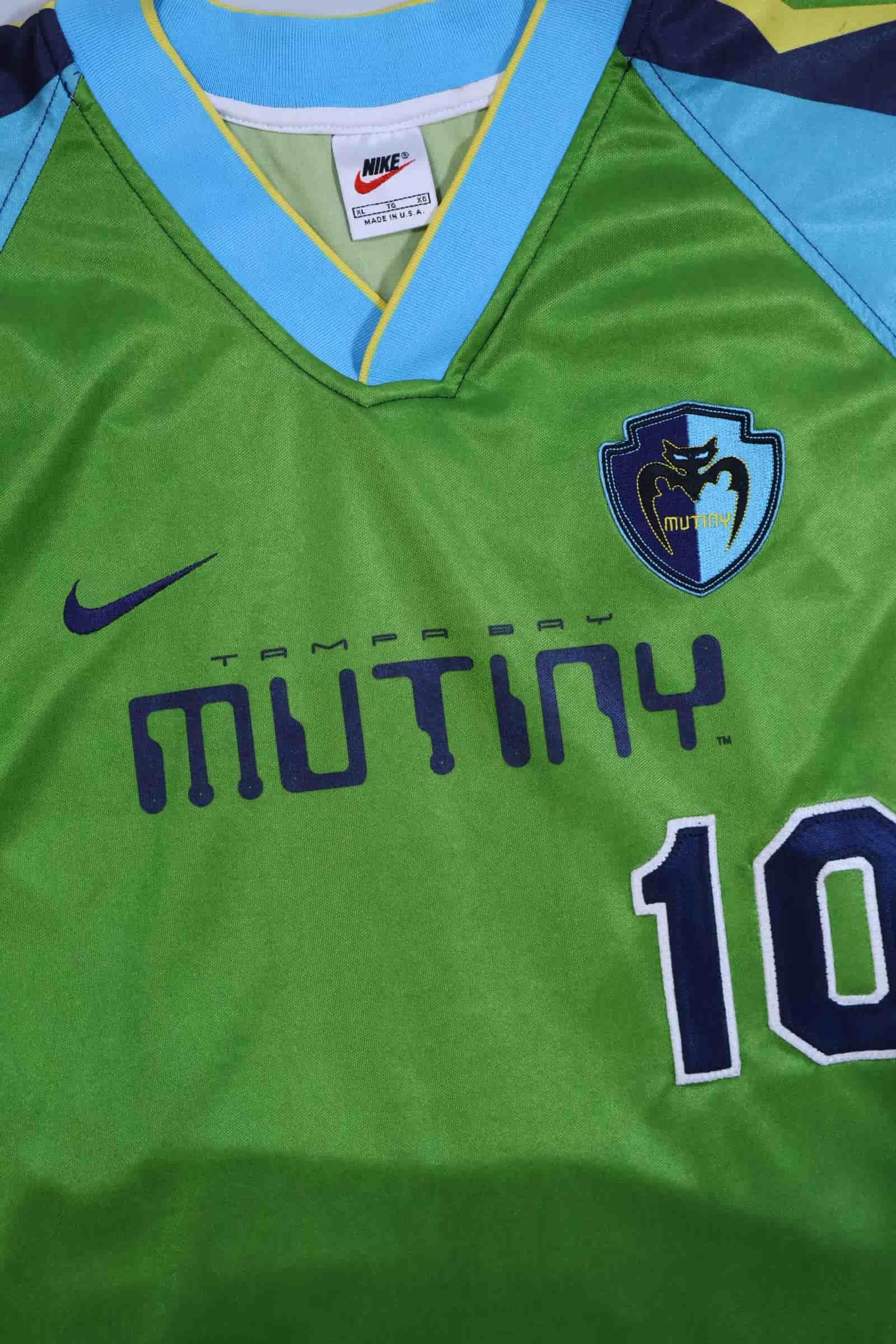 Tampa Bay Mutiny 1996/97 Sevin #10 Home Shirt - XL Authenic Original Football Shirt