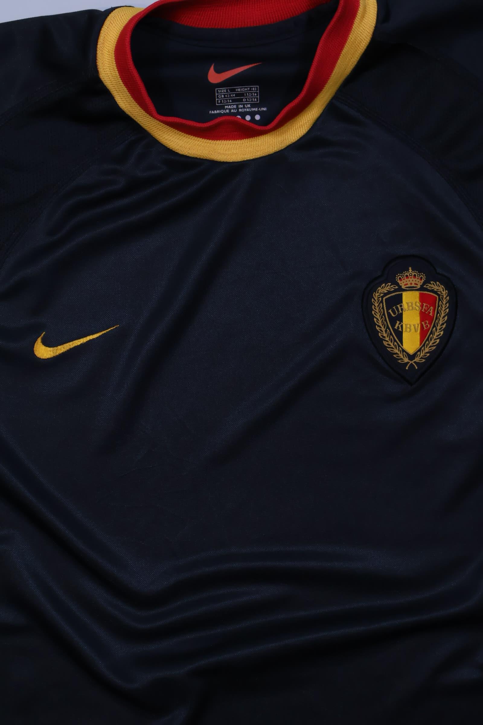 Belgium 2000/02 Euros Away Shirt - L Authenic Original Football Shirt