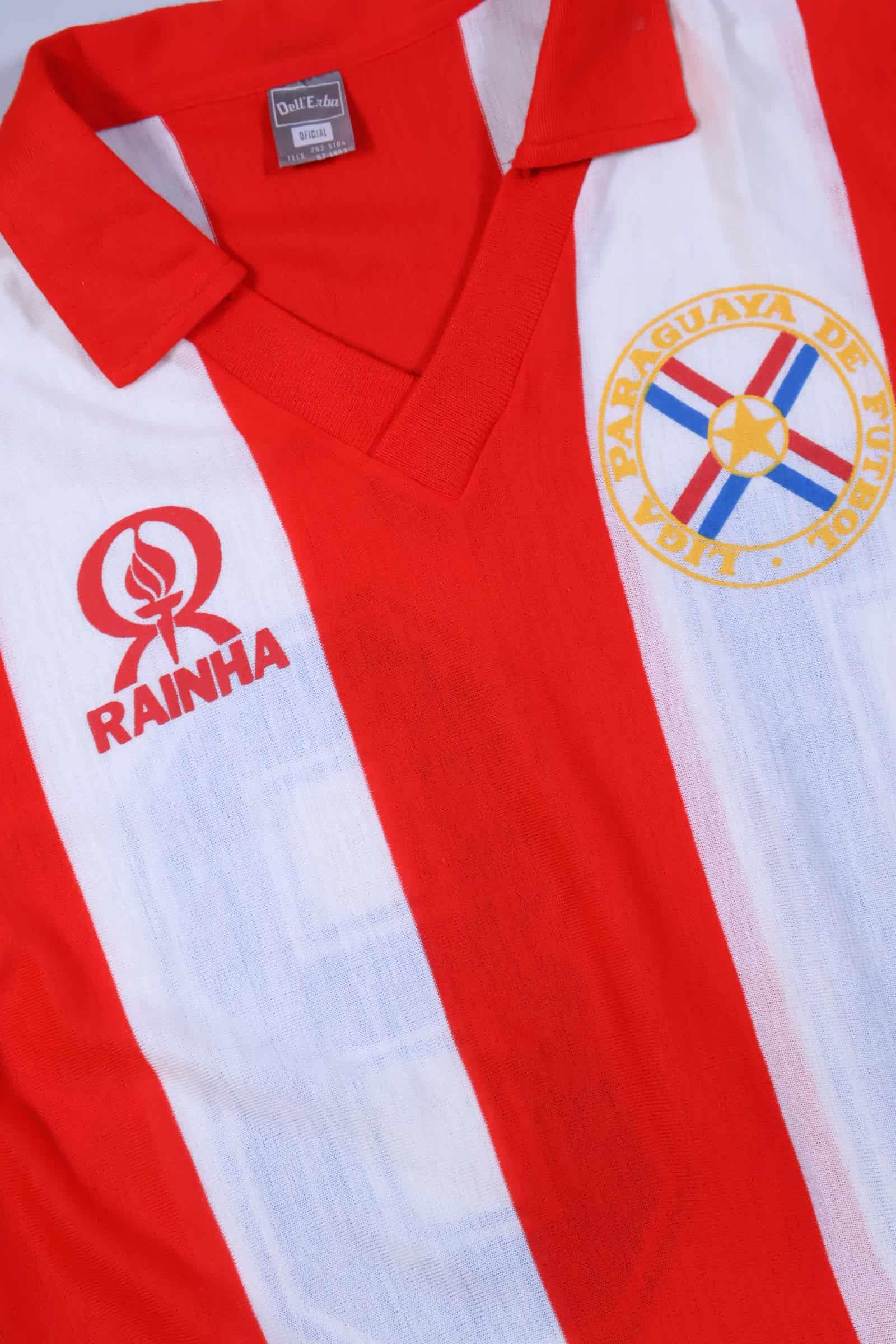 Paraguay 1986/86 #18 Home Shirt - M Authenic Original Football Shirt