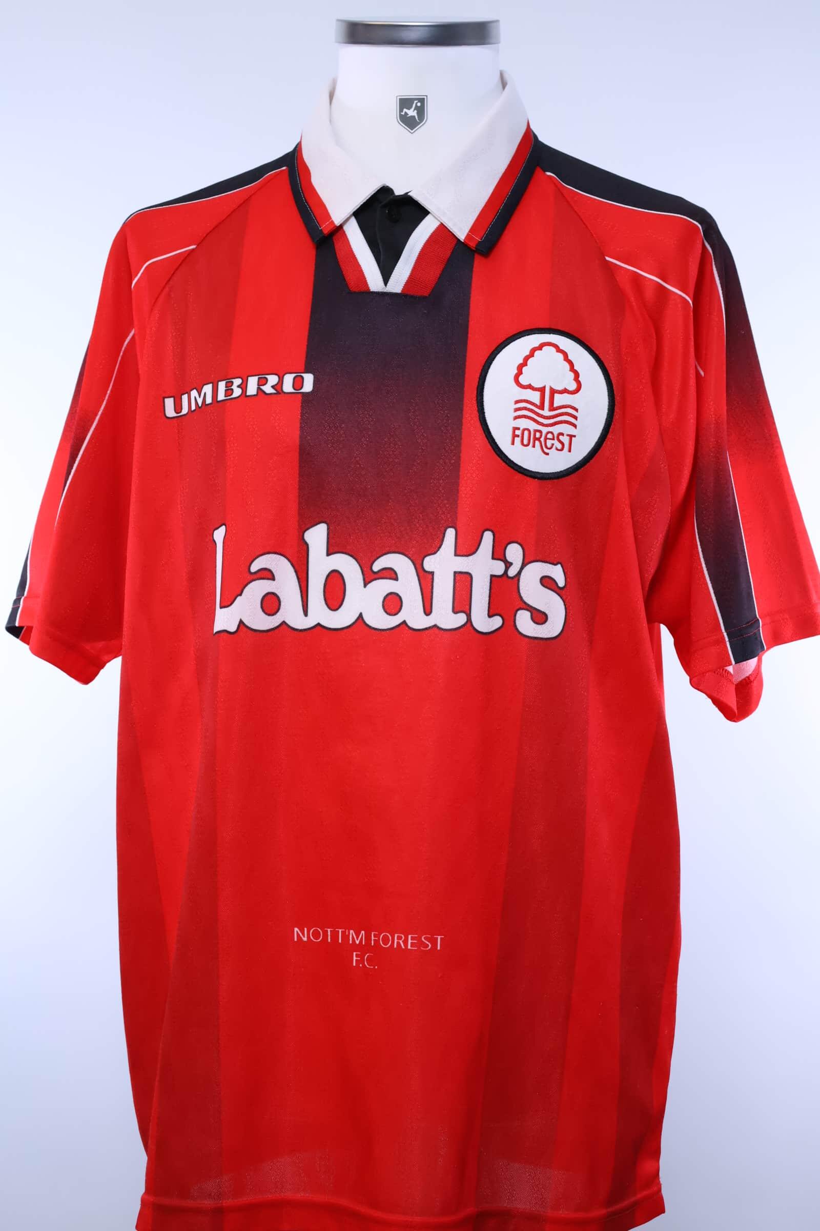Nottingham Forest 1996/97 Home Shirt - XLAuthentic Original Football Shirt