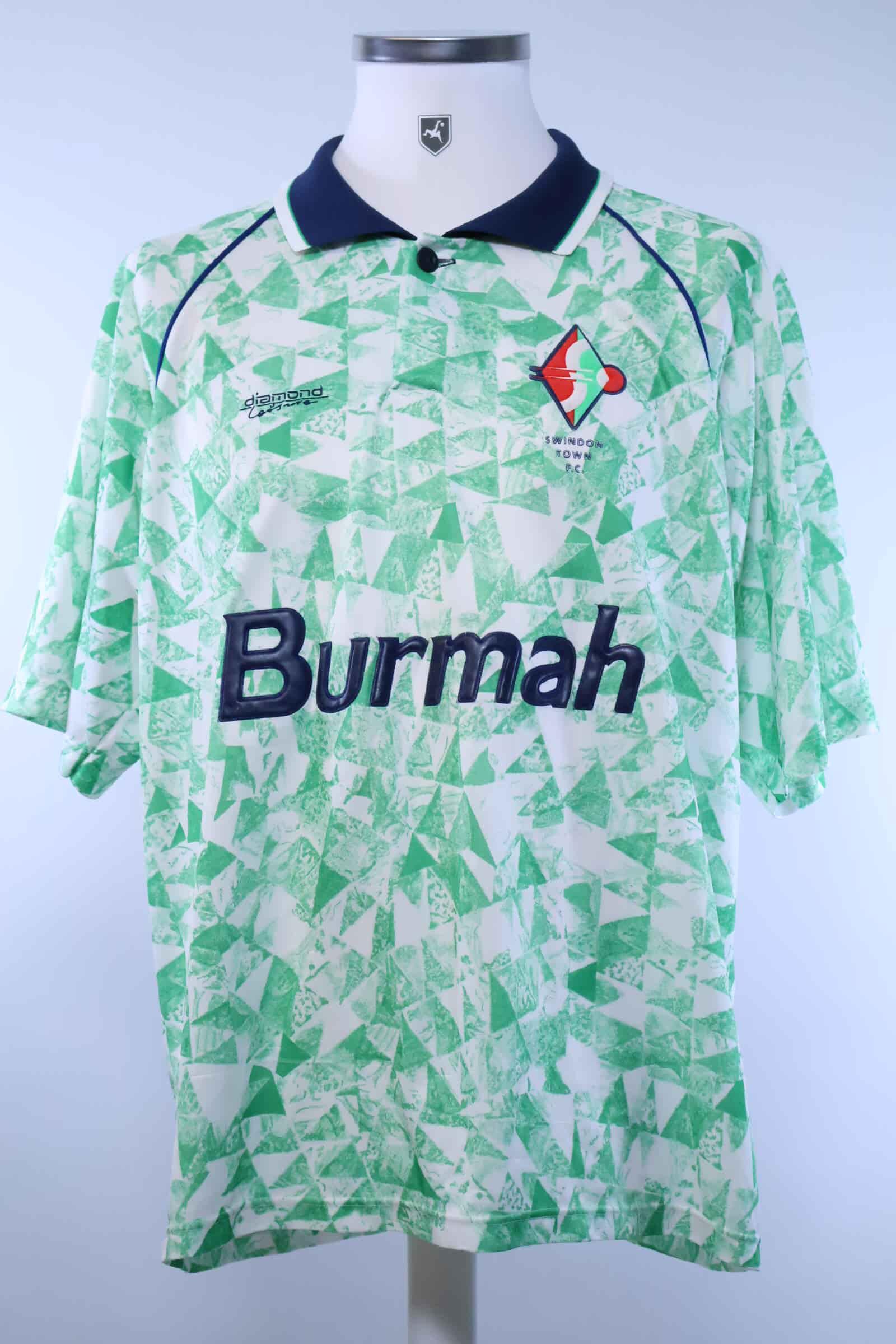 Swindon Town F.C 1991/92 Away Shirt - LAuthentic Original Football Shirt