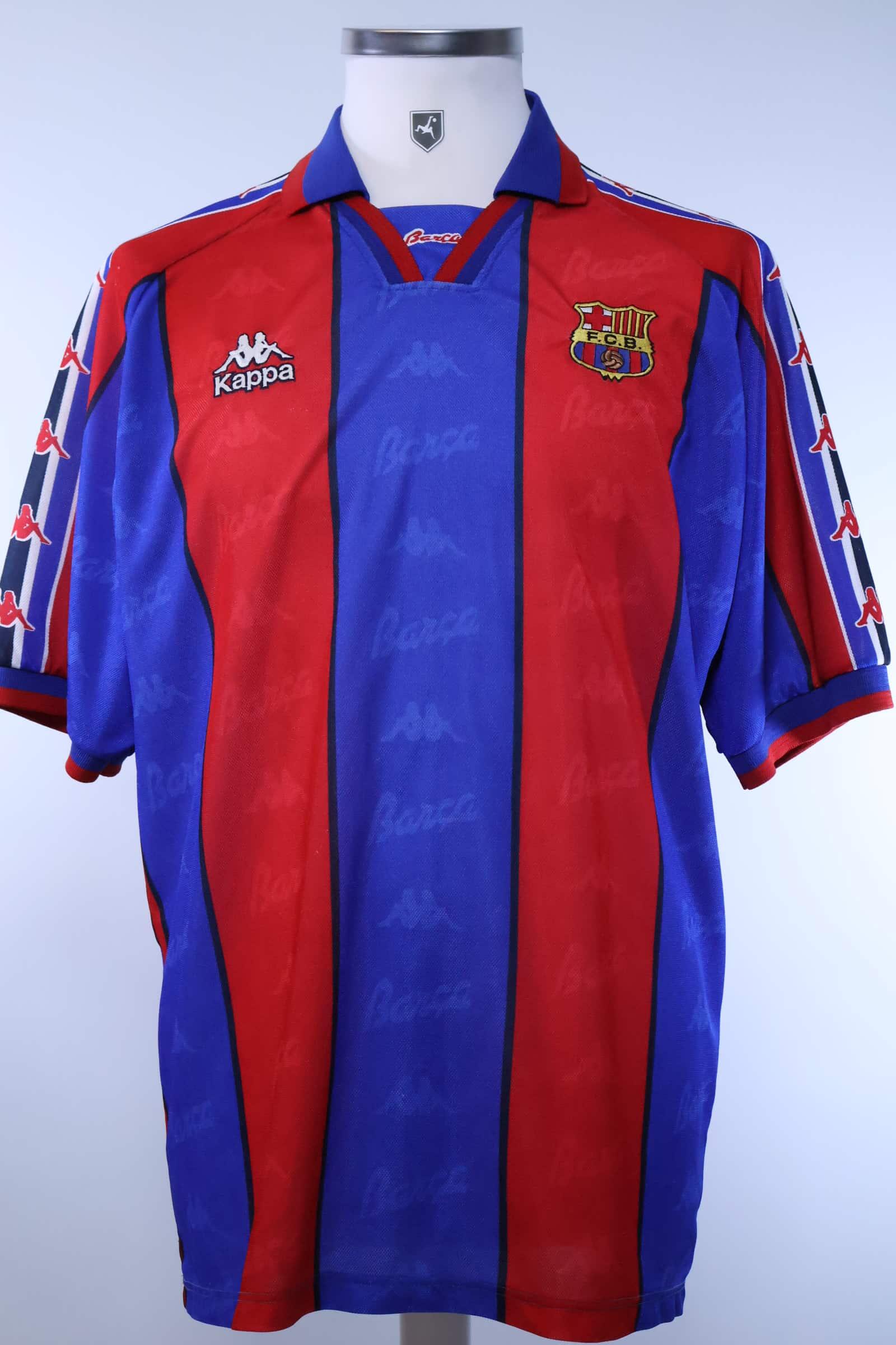 Barcelona 1995/97 Home Shirt - XLAuthentic Original Football Shirt