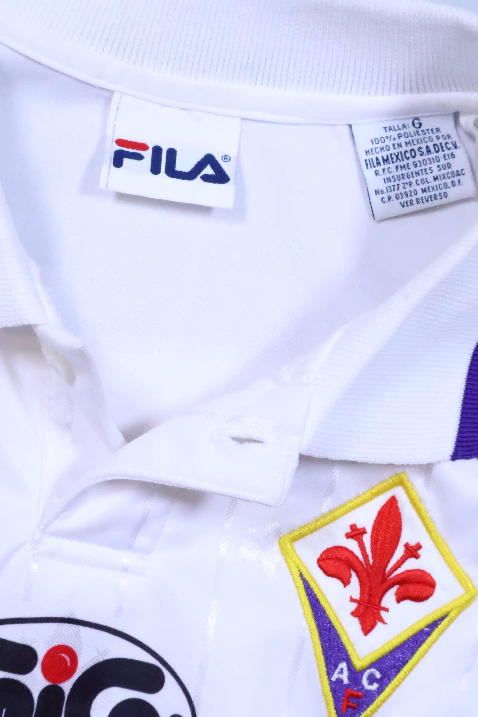 Fiorentina 1997/98 Away Shirt - Special Edition - L Authenic Original Football Shirt