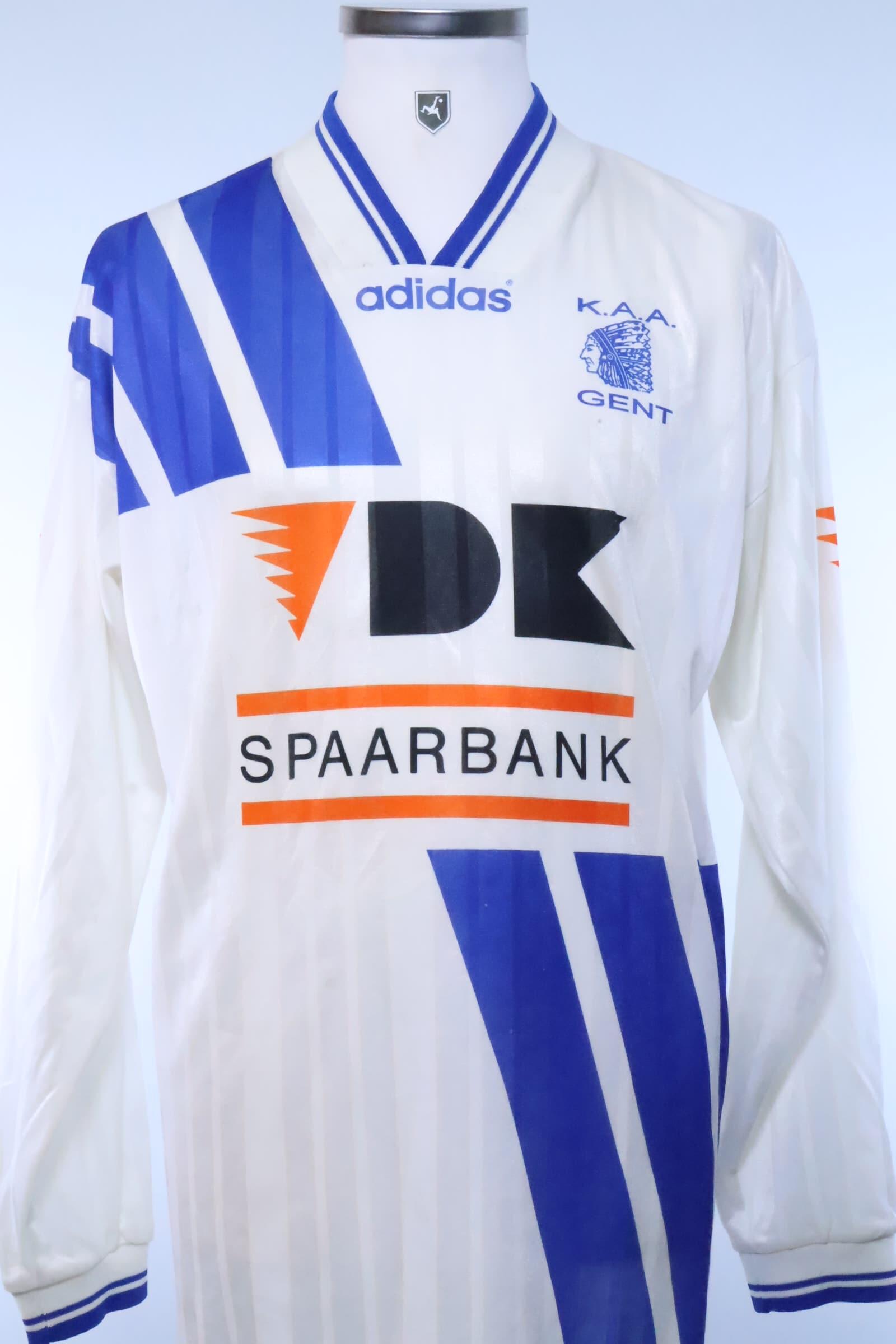 K.A.A Gent 1994/95 Home Shirt - XLAuthentic Original Football Shirt