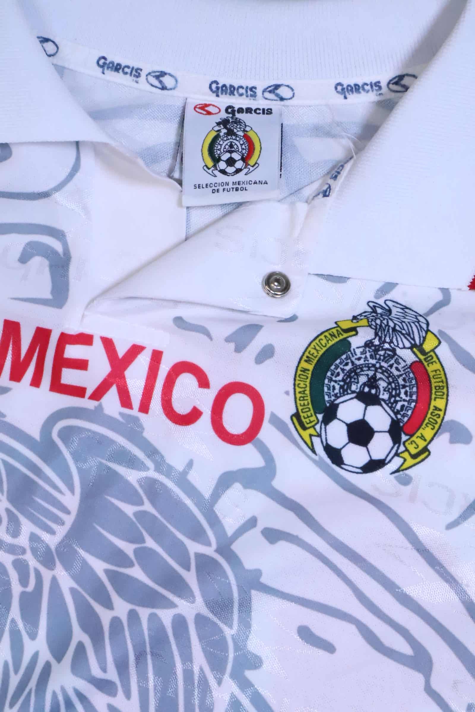 Mexico 1999/00 Reynoso #18 Away Shirt - Player Issue - XL Authenic Original Football Shirt