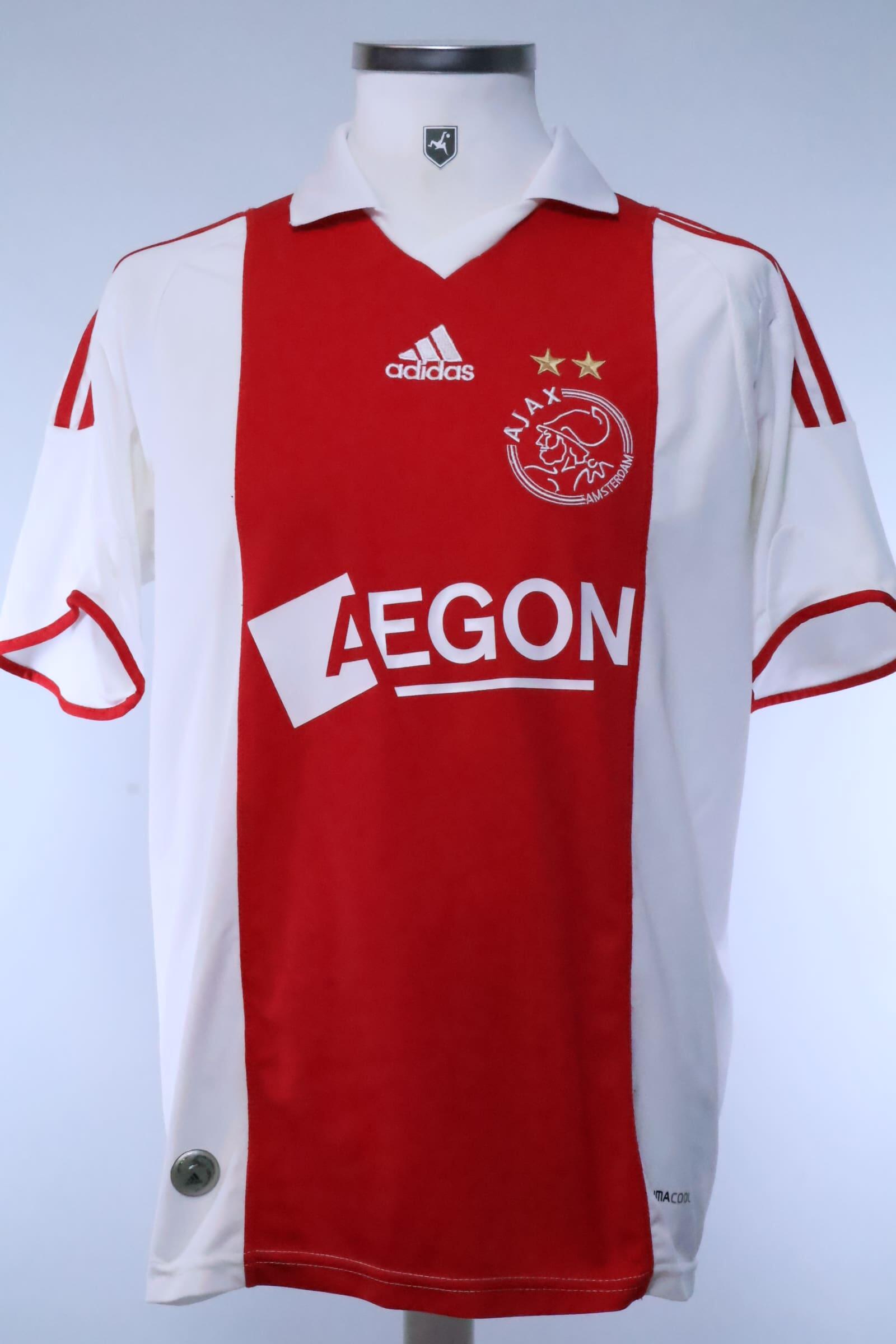 Ajax 2009/10 Suarez #16 Home Shirt - M Authenic Original Football Shirt