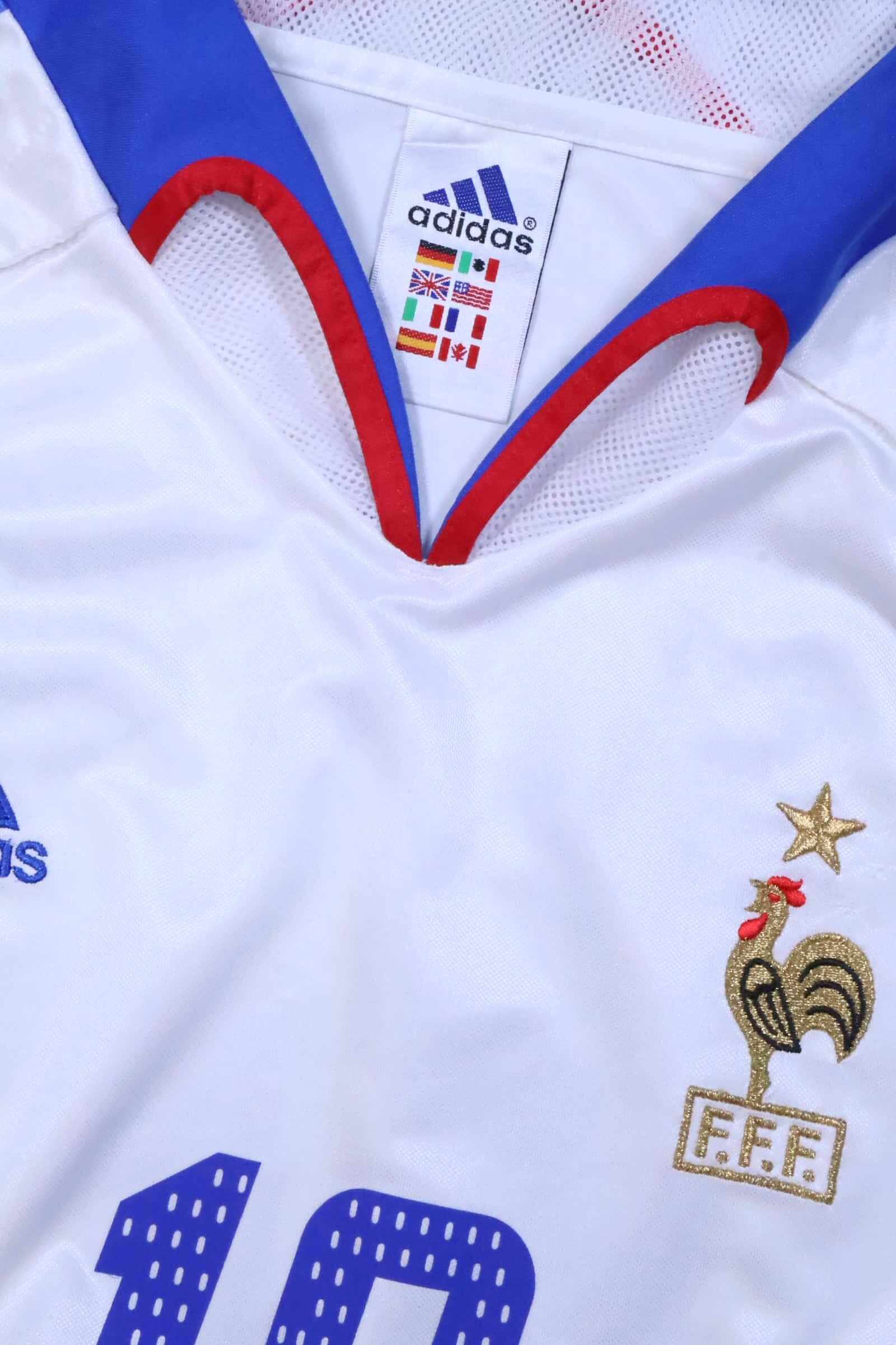 France 2004/ Zidane #10 Home Shirt - XL Authenic Original Football Shirt