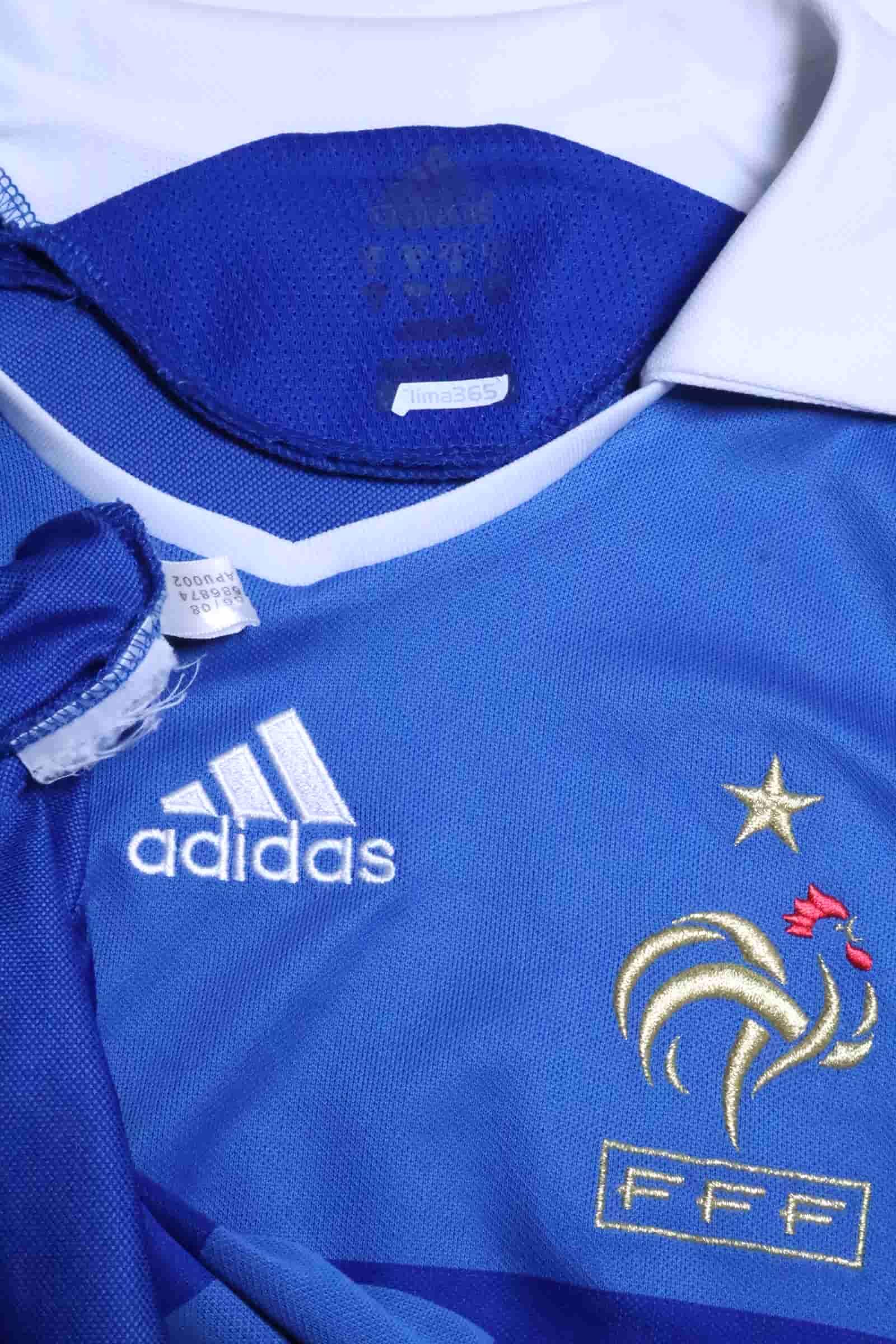 France 2008/09 Henry #12 Home Shirt - M Authenic Original Football Shirt
