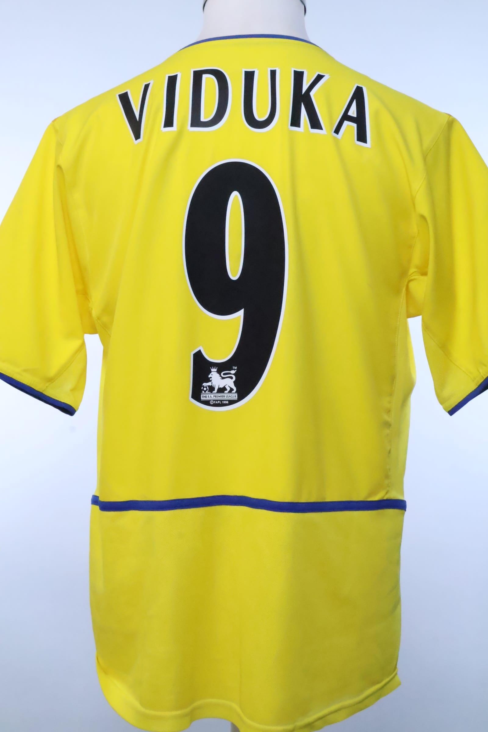 Leeds United 2002/03 Viduka #9 Away Shirt - LAuthentic Original Football Shirt
