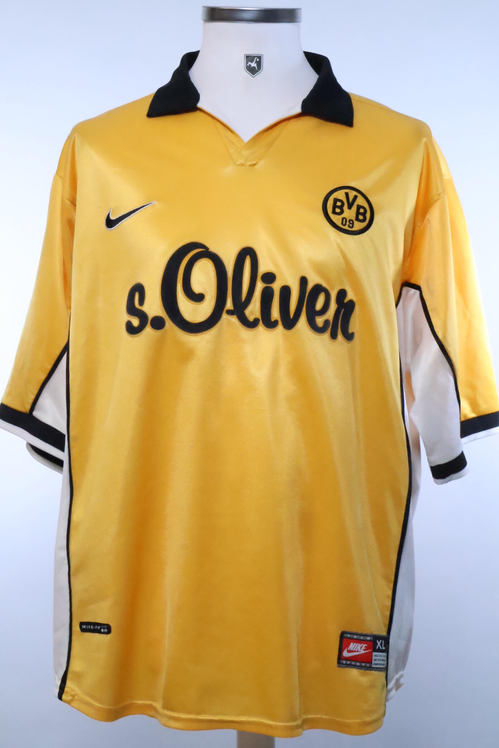 Borussia Dortmund 1998/00 Home Shirt - XLAuthentic Original Football Shirt