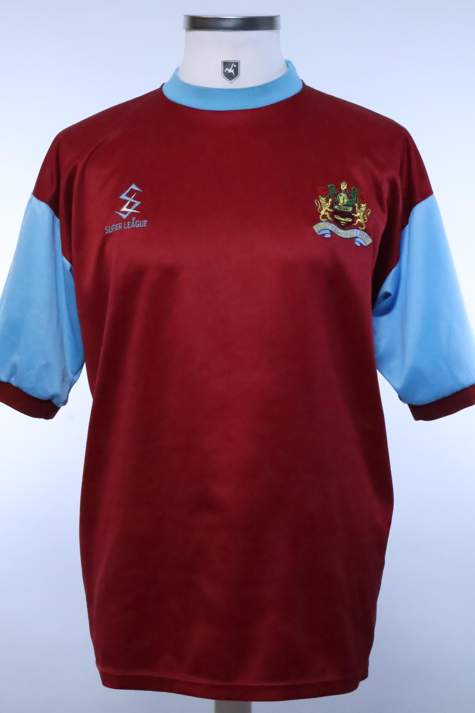 Burnley F.C 2000/01 Home Shirt - MAuthentic Original Football Shirt