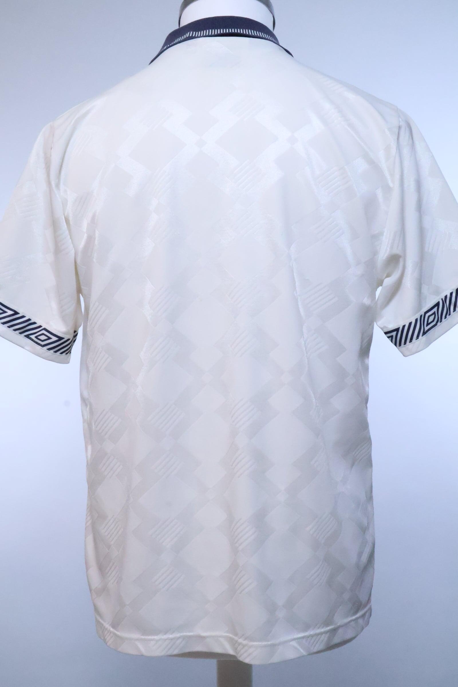England 1990/92 Home Shirt - M- BACK
