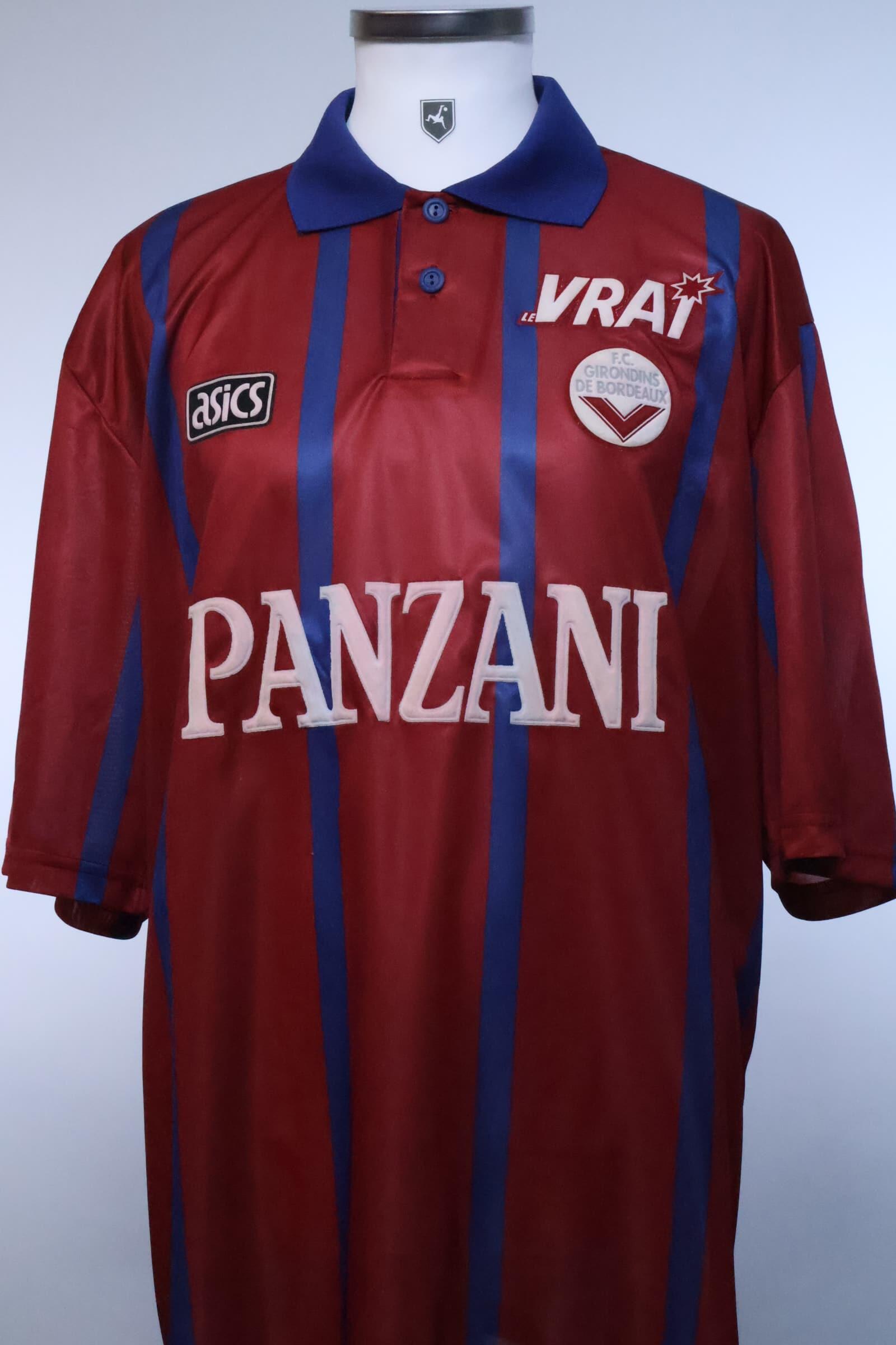 Girondins De Bordeaux 1993/95 Home Shirt - XL- FRONT