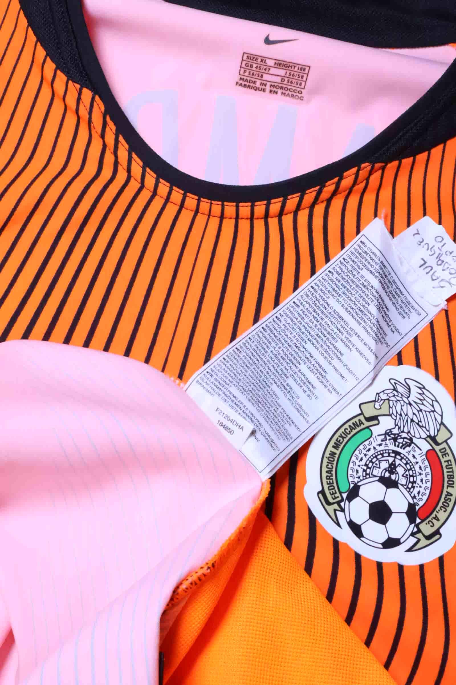 Mexico 2002/03 J. Campos #1 Goalkeeper Shirt - XL- TAGS
