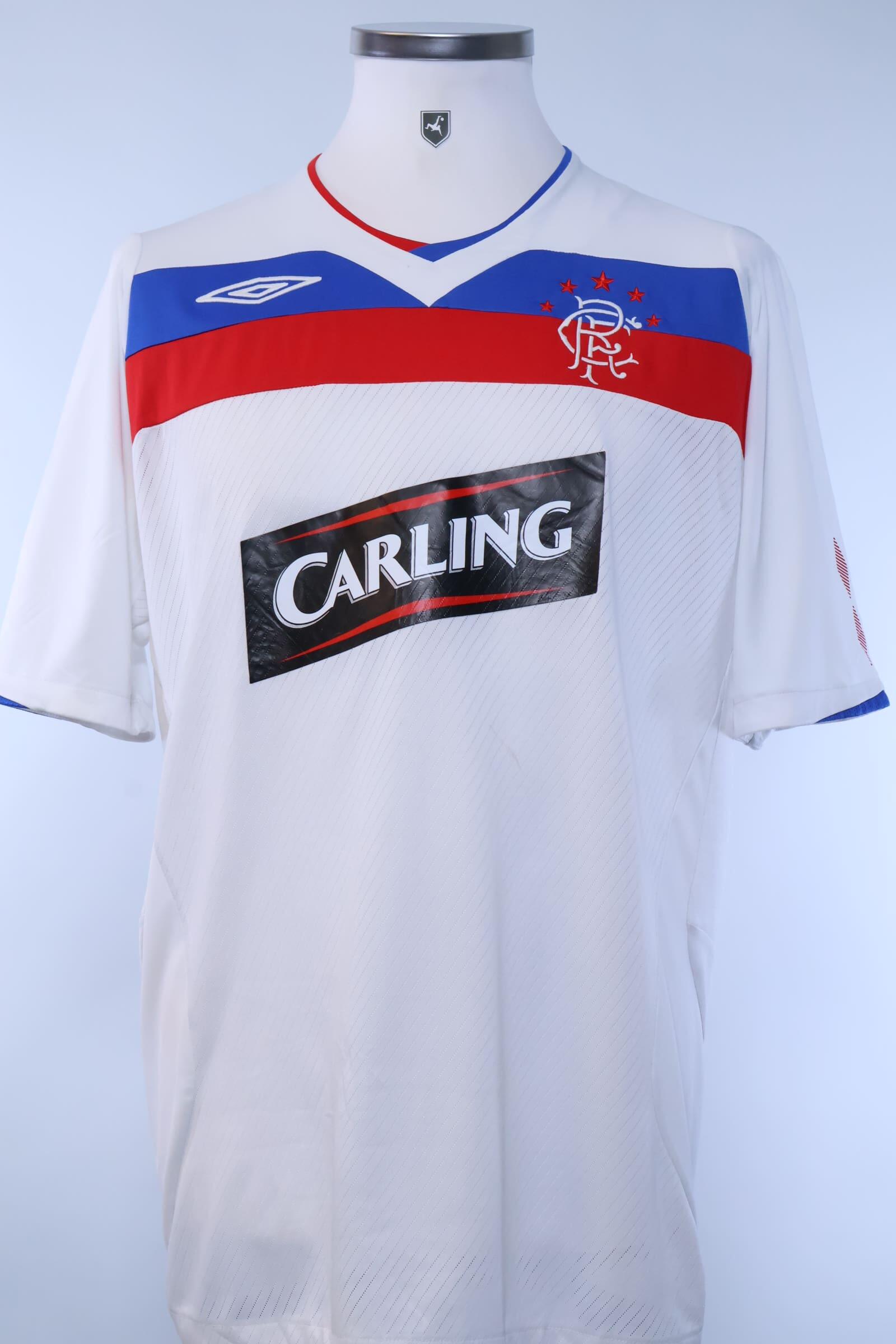 Rangers Fc 2008/09 Away Shirt - L- FRONT