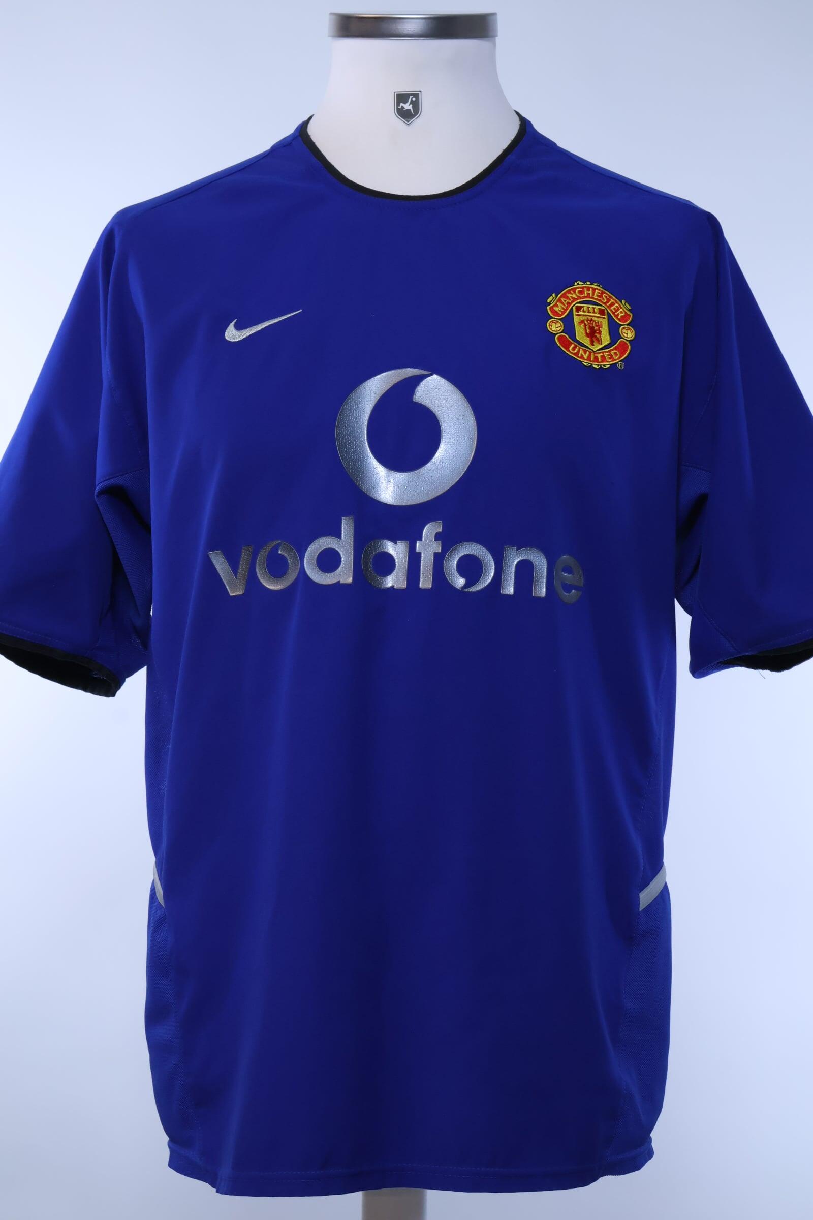 Manchester United 2002/03 Solskjaer #20 Third Shirt - M- BACK