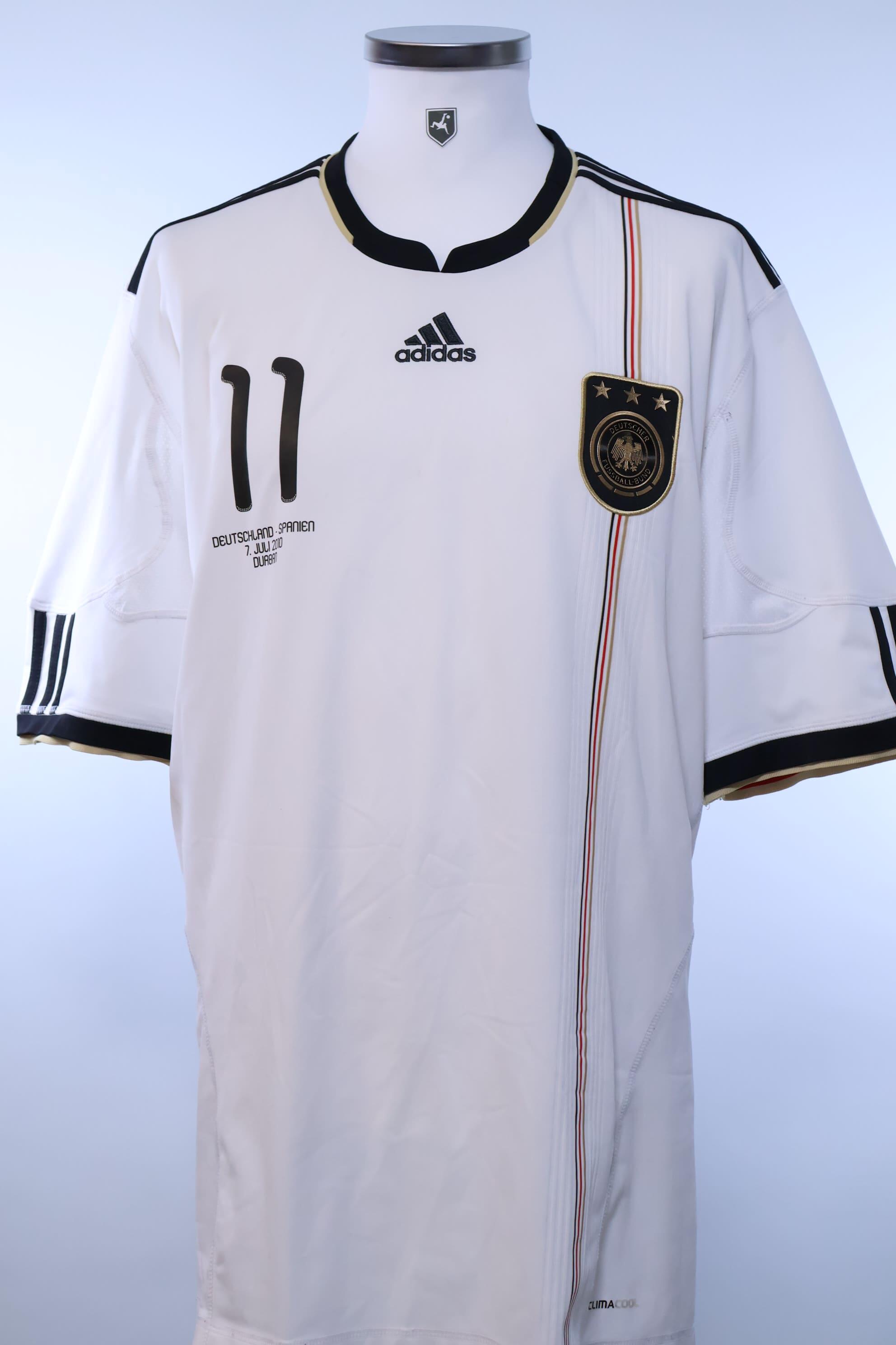 Germany 2010/11 Klose #11 World Cup Home Shirt - XL- FRONT