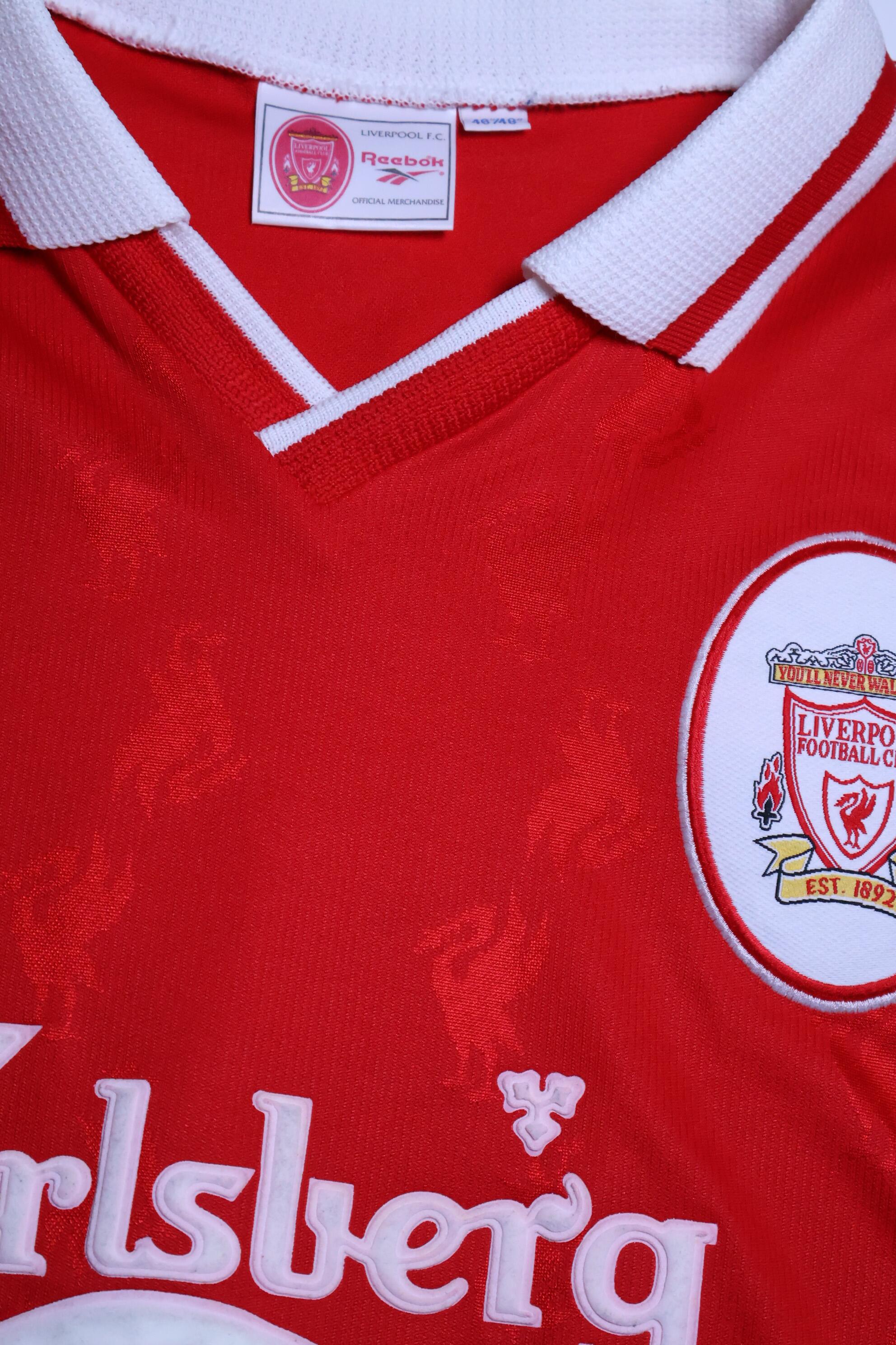 Liverpool F.C Mcmanaman 1996/97 Home Shirt - XL Authenic Original Football Shirt