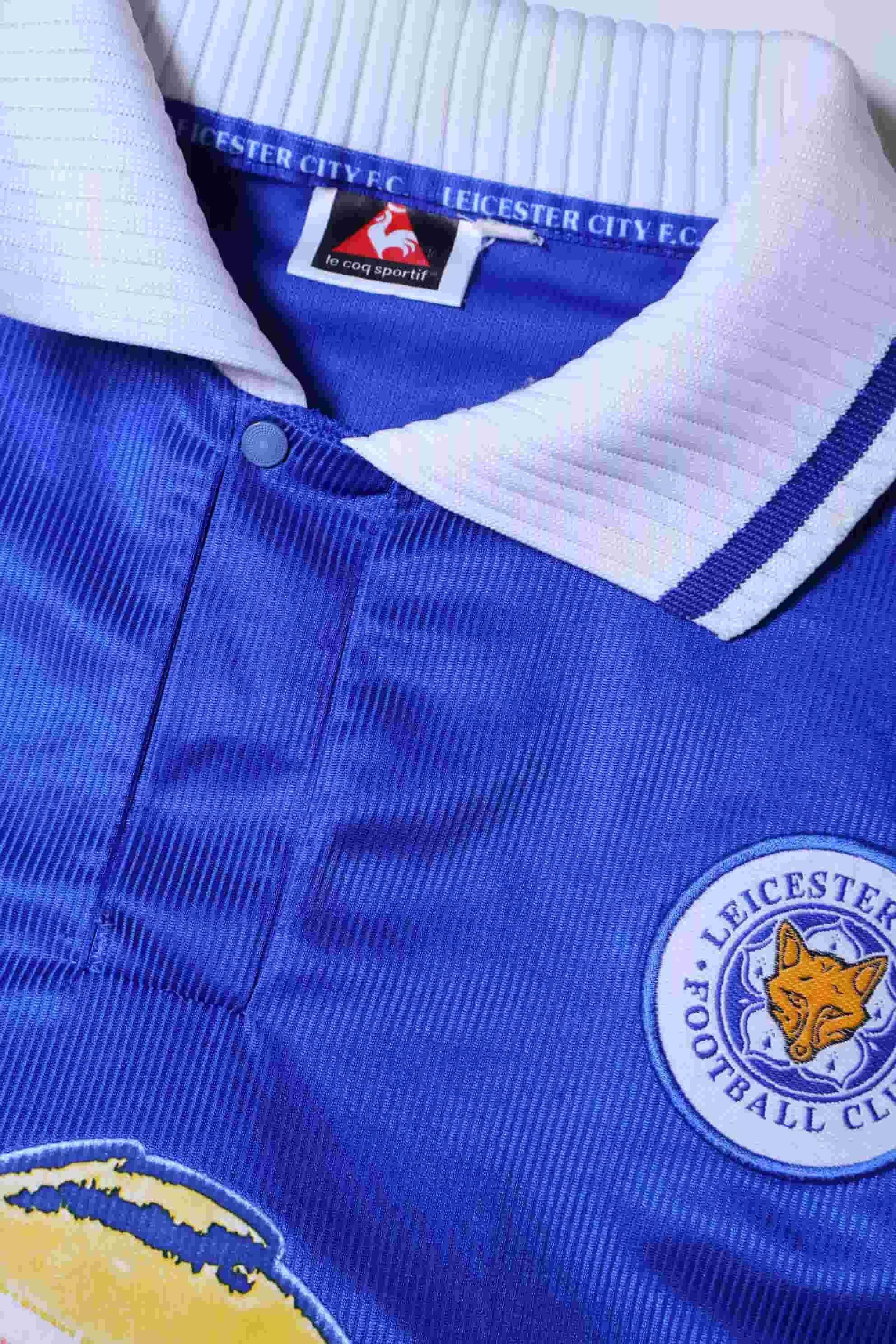 Leicester City Lennon #7 2000/01 Home Shirt - L- TAGS