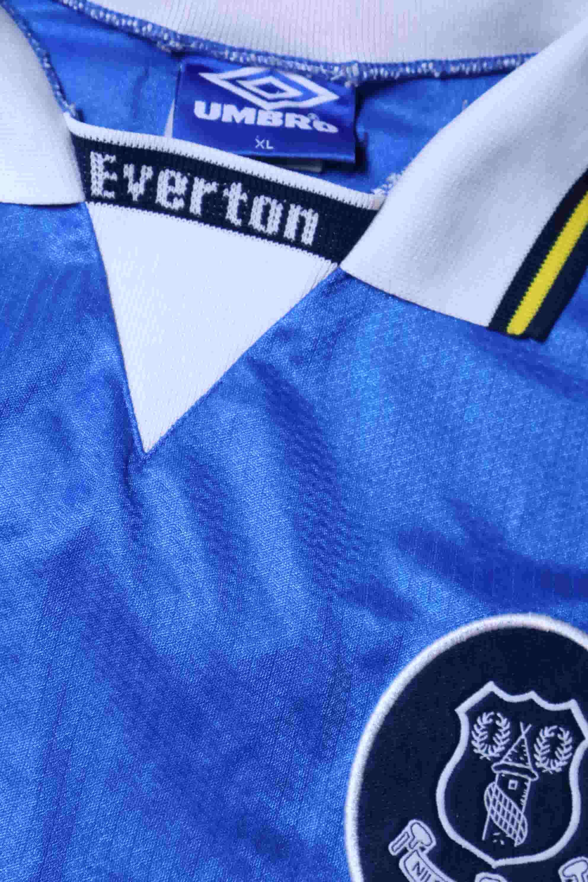 Everton Ferguson #9 1997/99 Home Shirt - XL- TAGS
