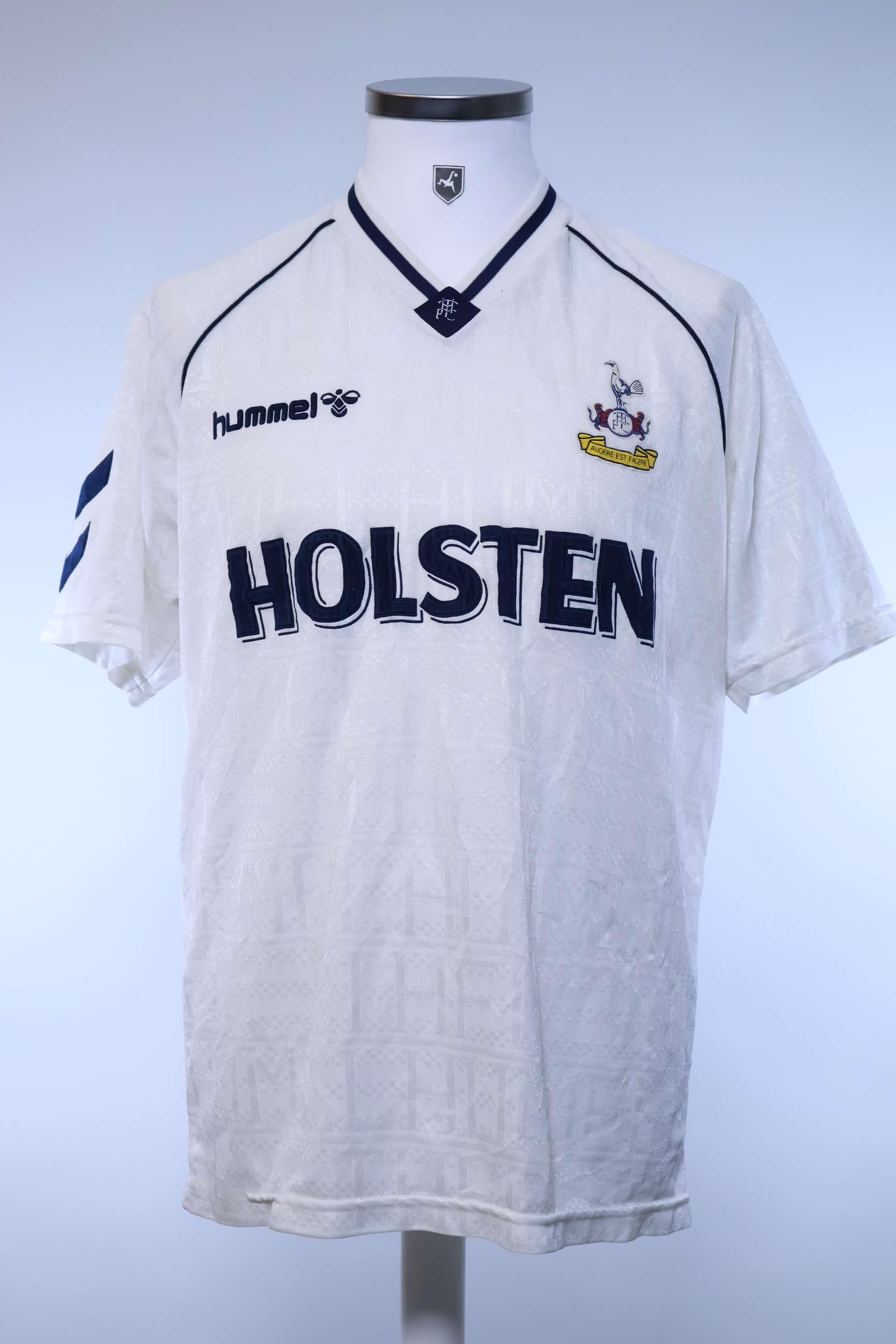 Tottenham Hotspur 1989/91 Home Shirt - L- FRONT