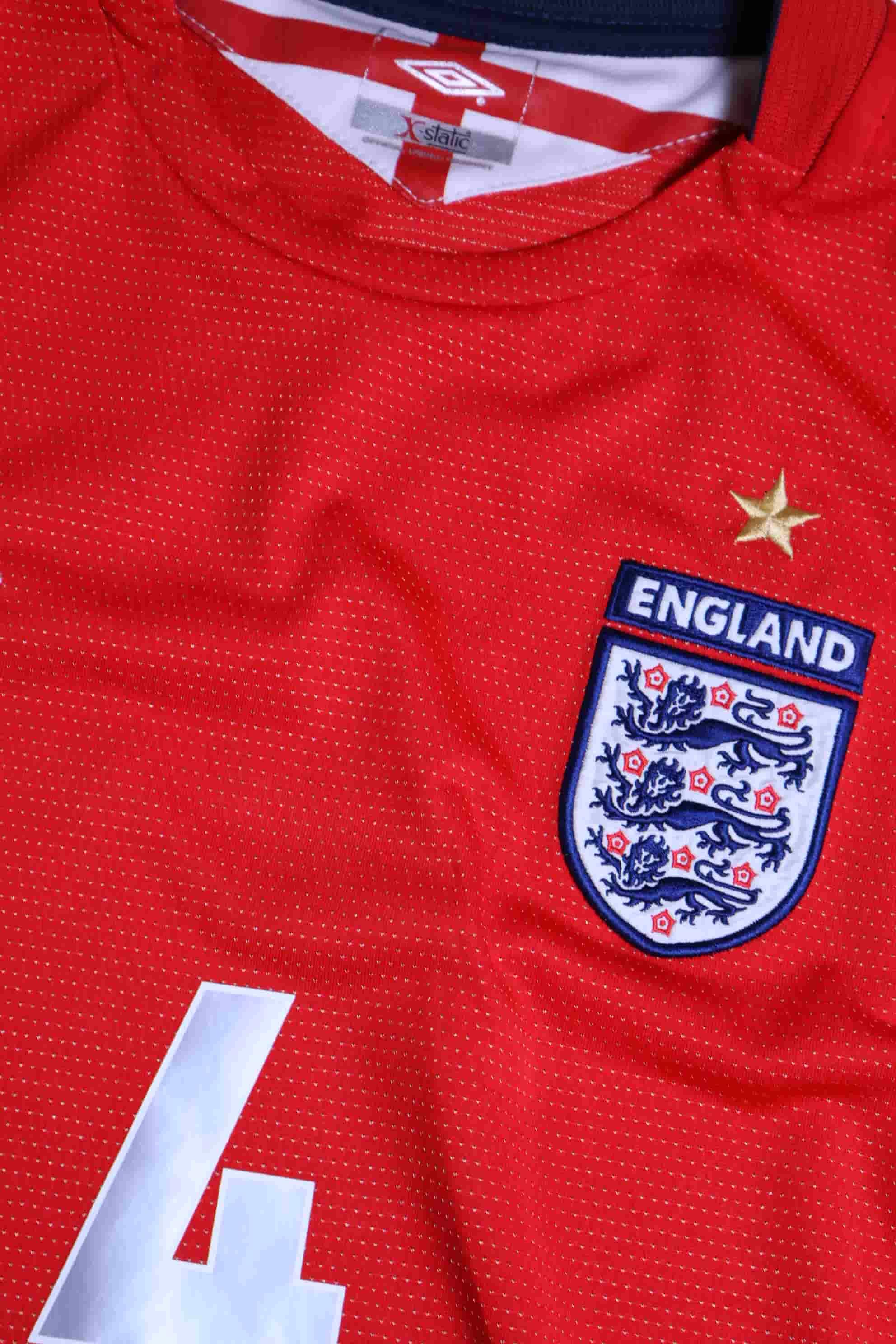 England Gerrard #4 2004/06 Away Shirt - L- TAGS