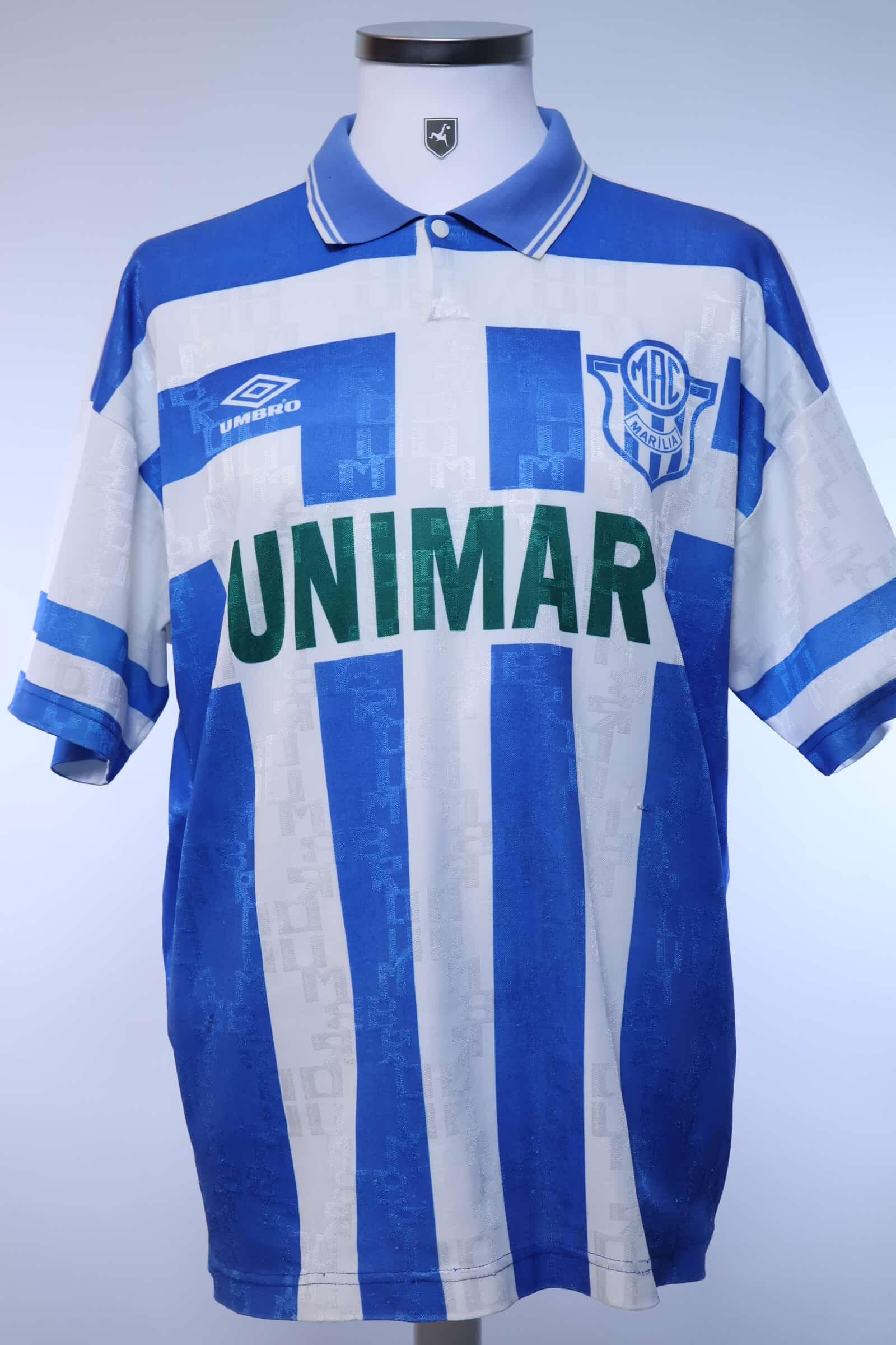 Marilia Atletico Clube #9 1994/ Home Shirt - XL- FRONT