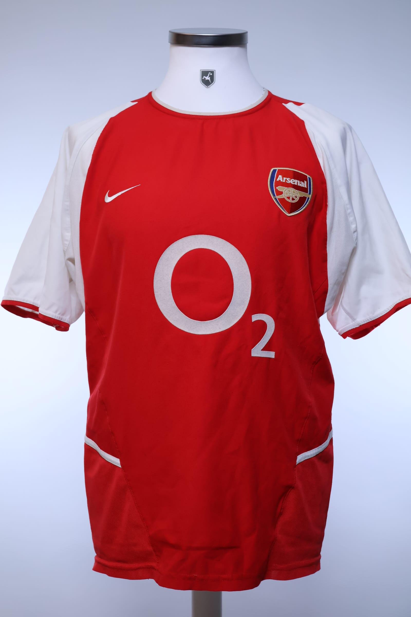 Arsenal 2002/04 Home Shirt - M- FRONT