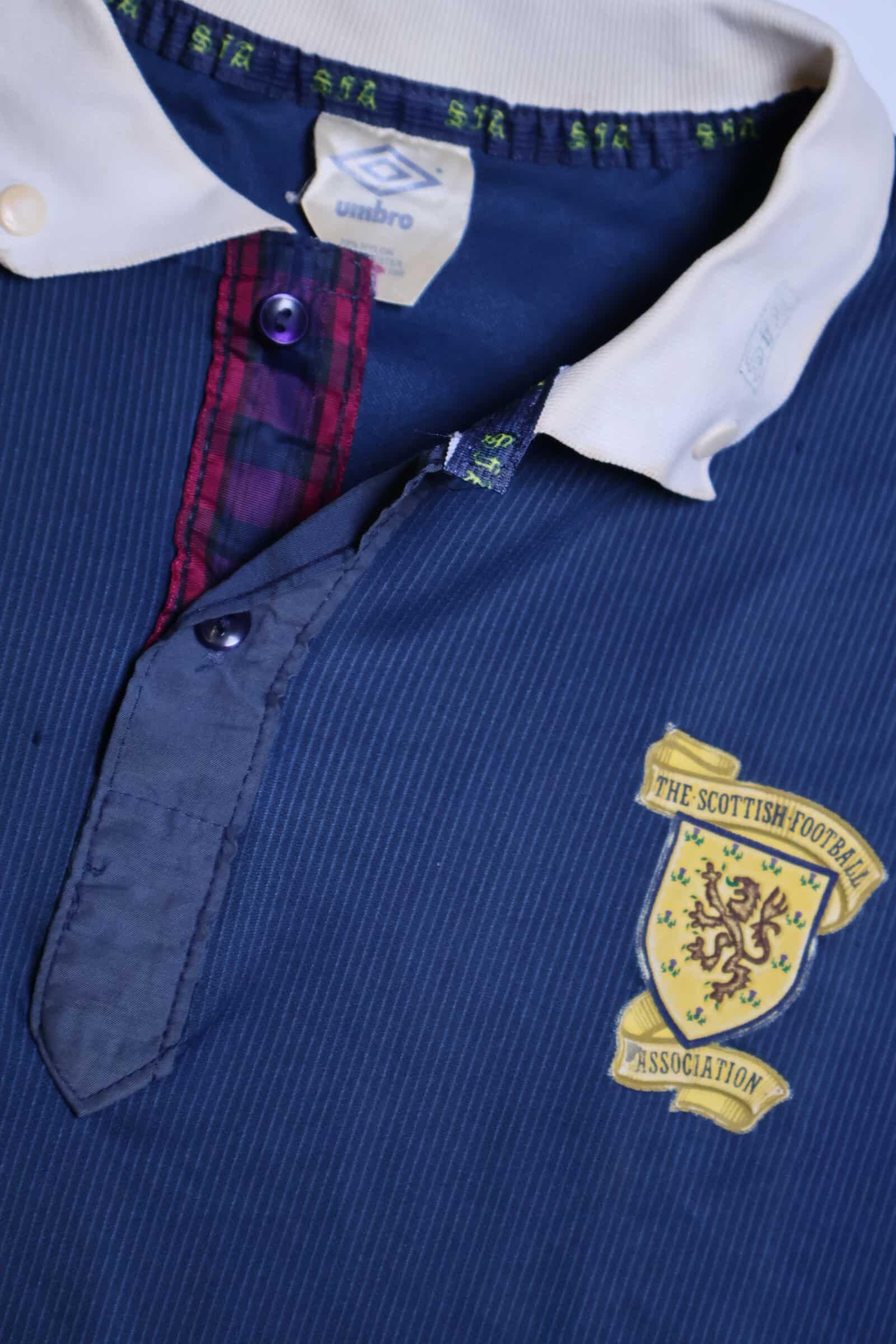 Scotland 1988/91 Home Shirt - M- TAGS