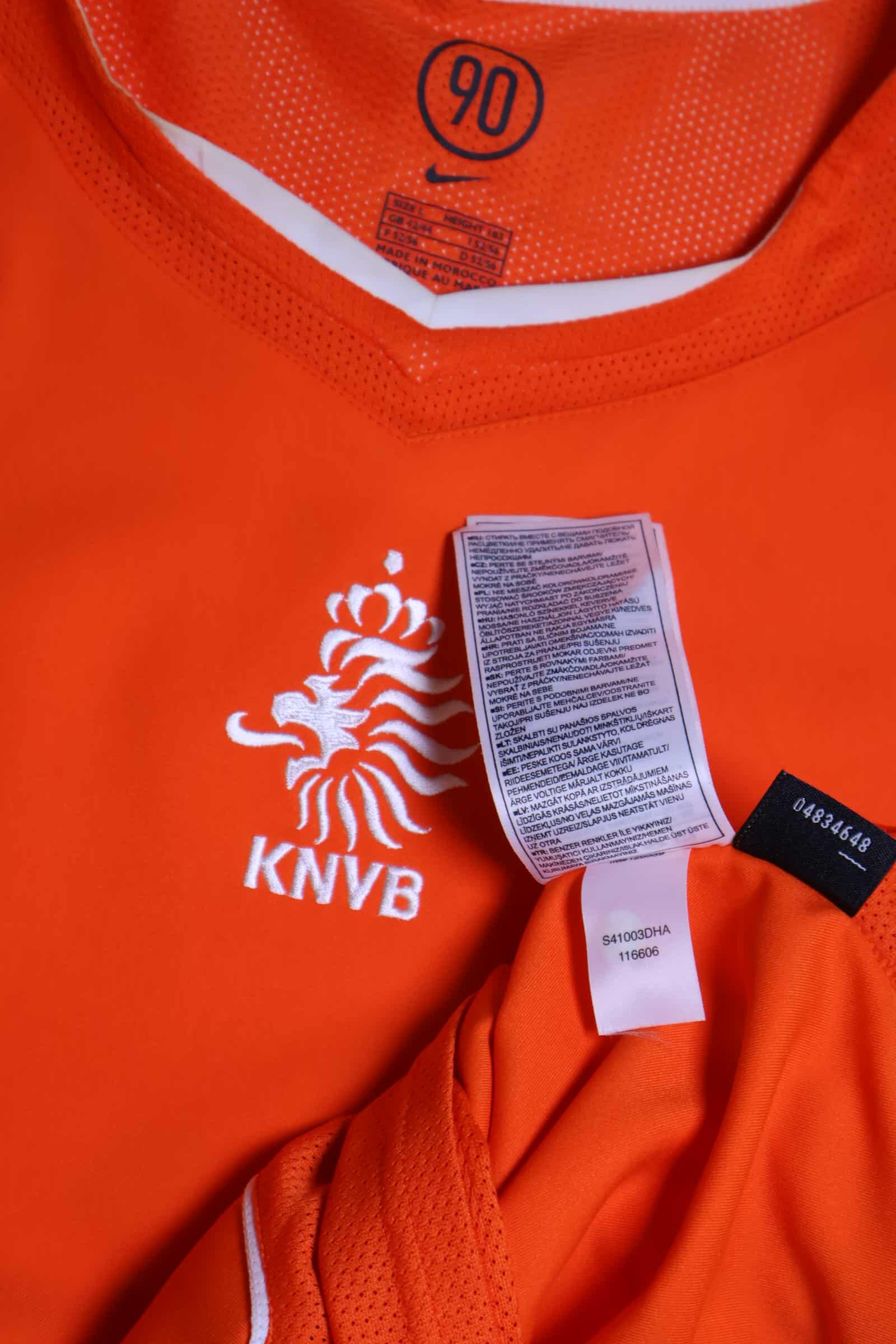 Netherlands 2004/06 Home Shirt - L- TAGS