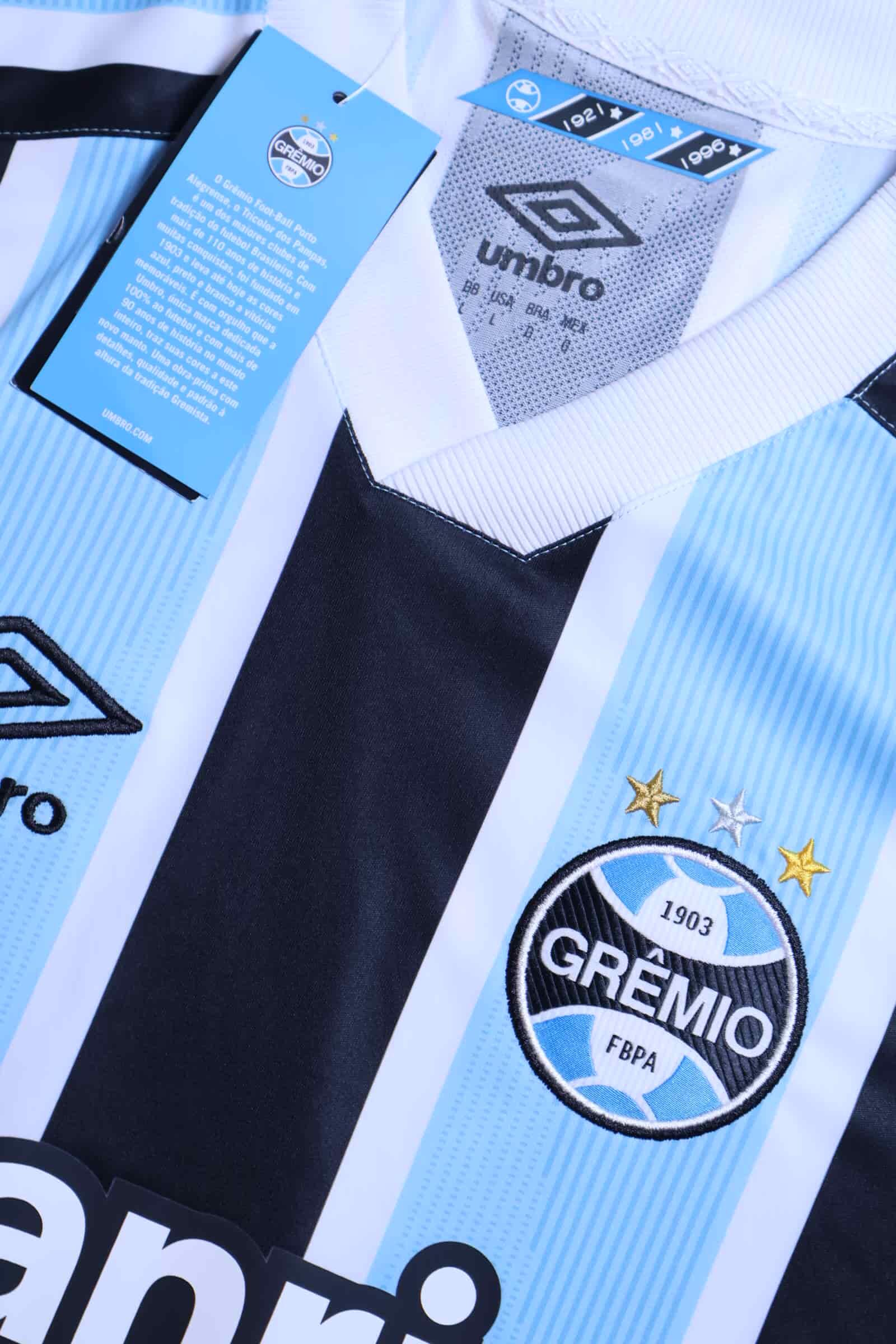 Gremio 2021/22 Home Shirt - L- TAGS