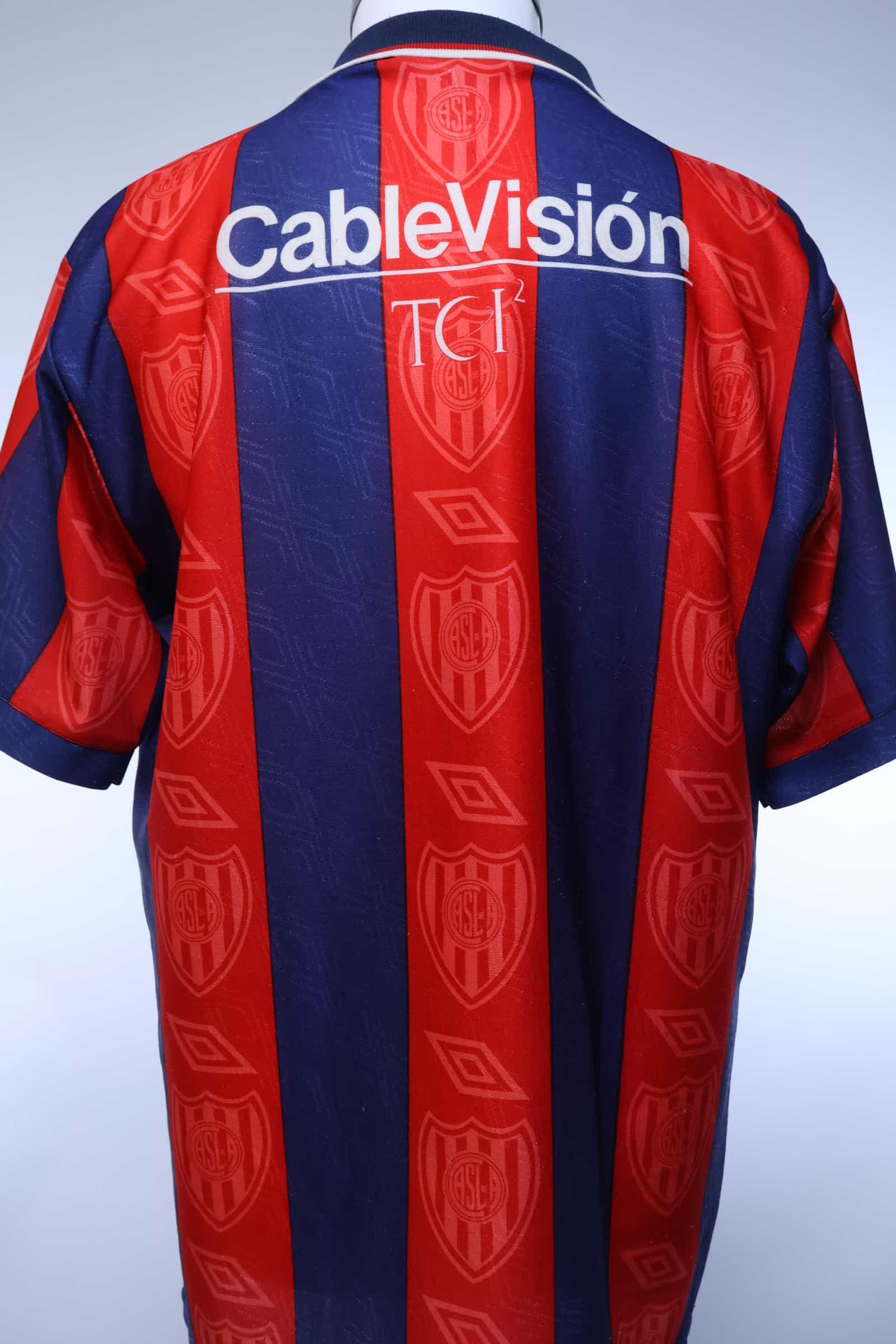 San Lorenzo 1996/97 Home Shirt - L- BACK