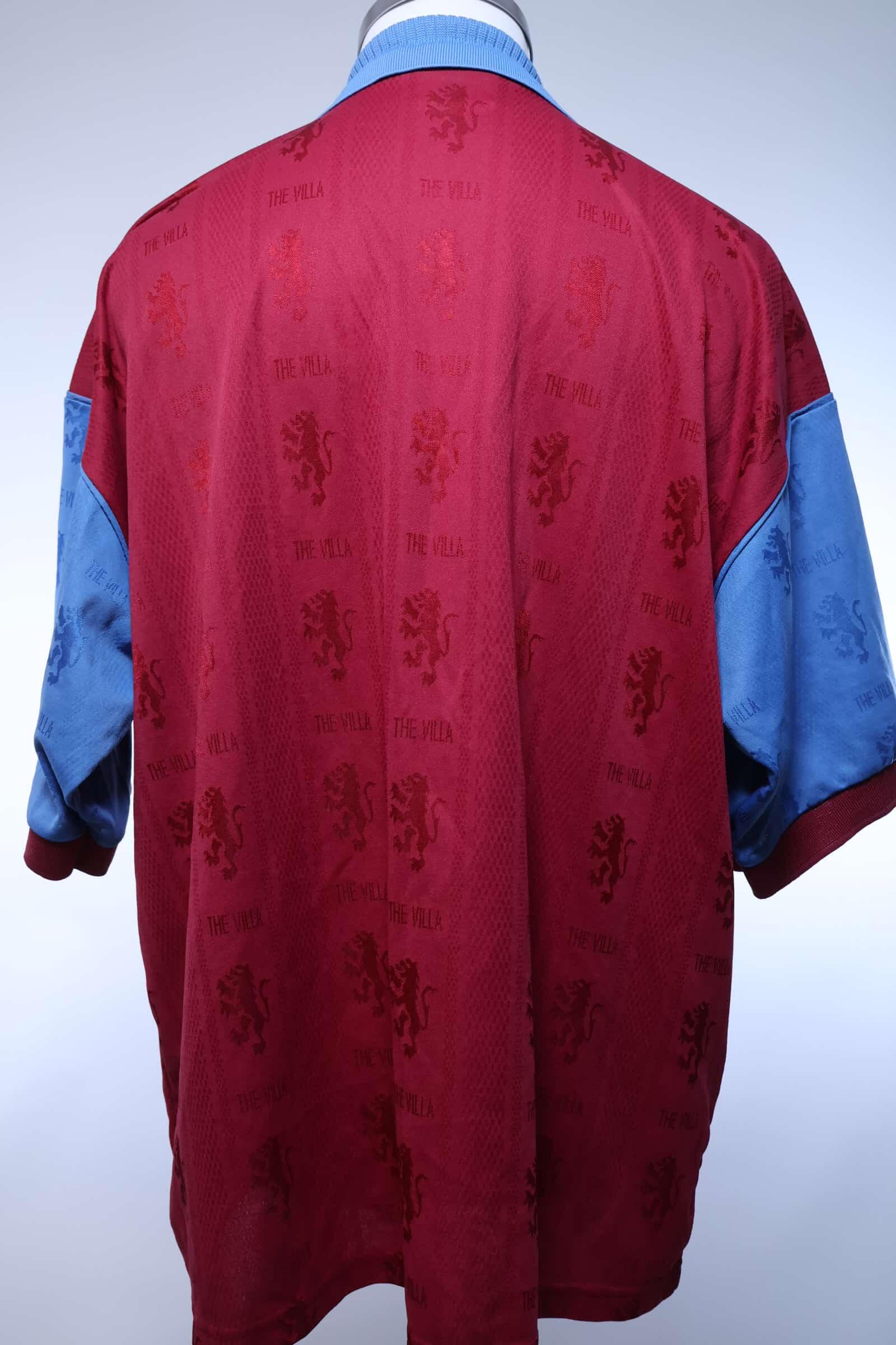 Aston Villa 1995/96 Home Shirt - XXL- BACK