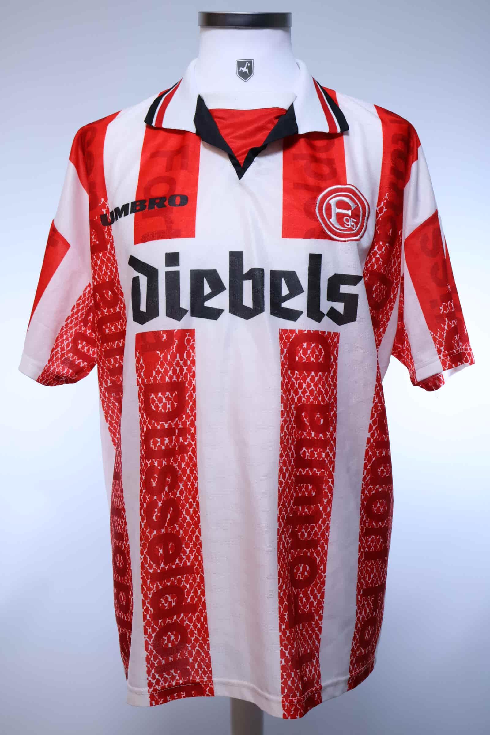 Fortuna Dusseldorf 1996/97 Home Shirt - L- FRONT