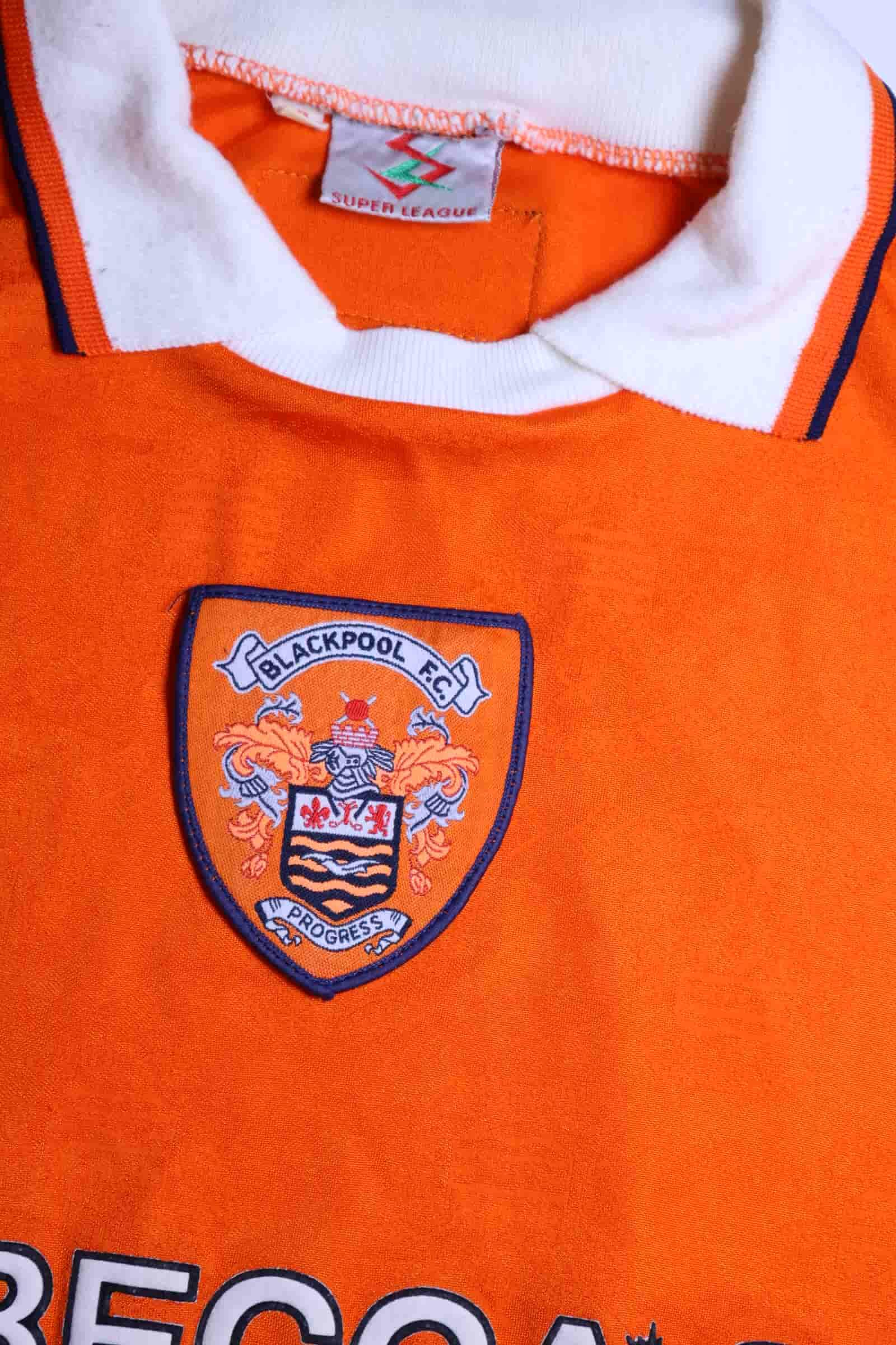Blackpool Fc 1995/97 Home Shirt - XL
