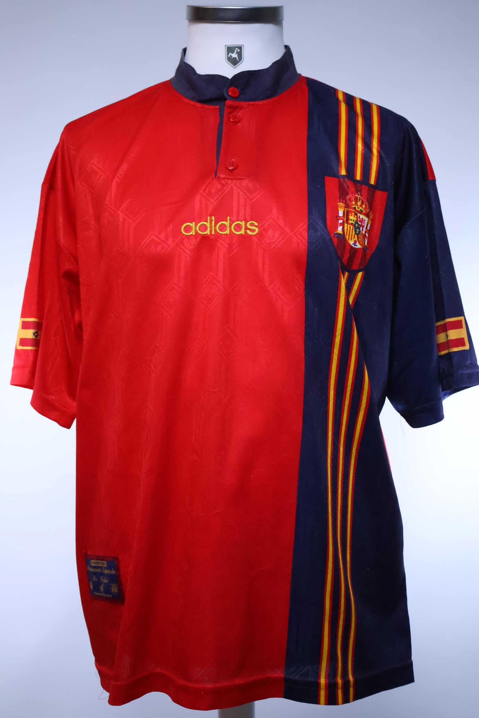 Spain 1996/98 Home Shirt - XL- FRONT