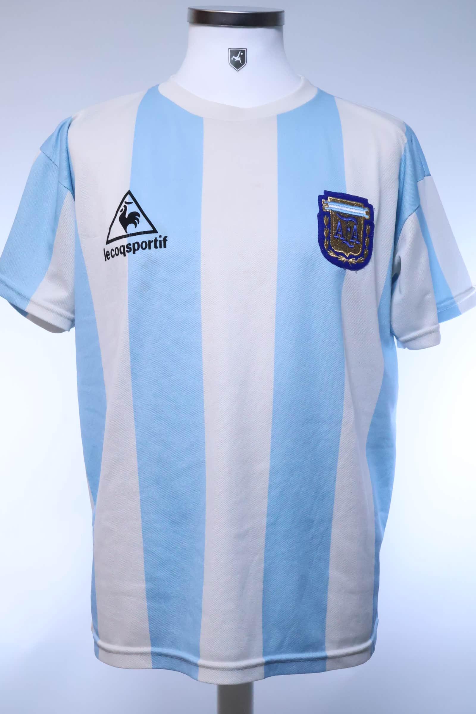 Argentina #10 1984/86 Home Shirt - Re-Issue - L- FRONT