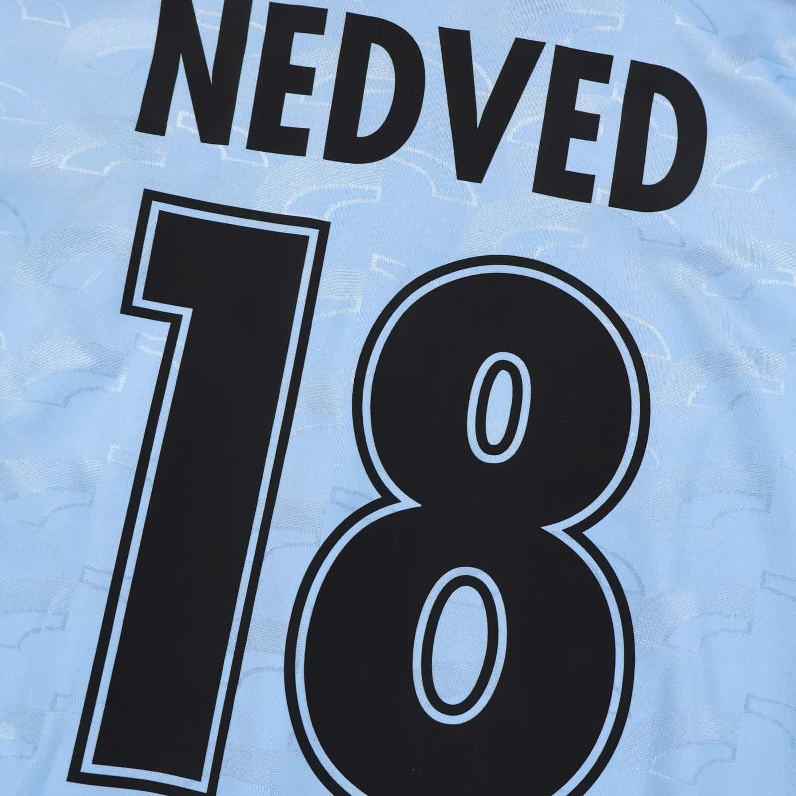 S.S Lazio Nedved #18 1998/00 Home Shirt - L