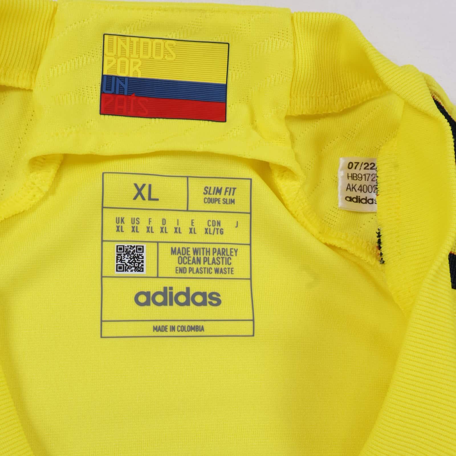 Colombia 2022/23 Home Shirt - Player Issue - XL