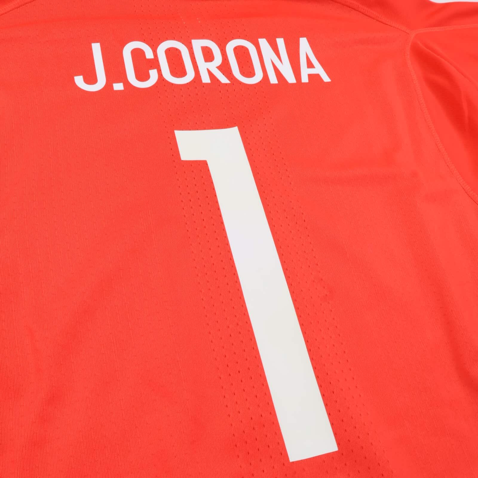 Mexico J. Corona #1 2011/ Goalkeeper Shirt - Player Issue - M- BACK