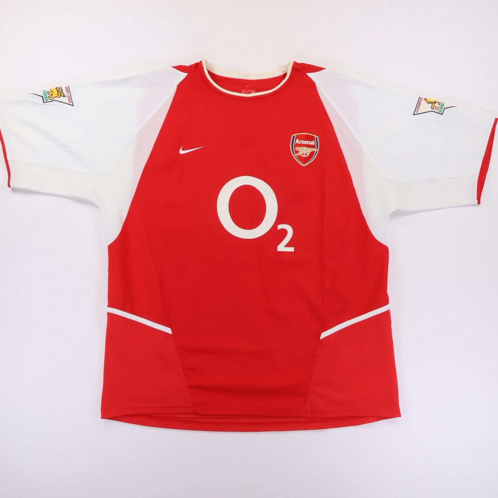 Arsenal Henry #14 2002/04 Home Shirt - XL- BACK
