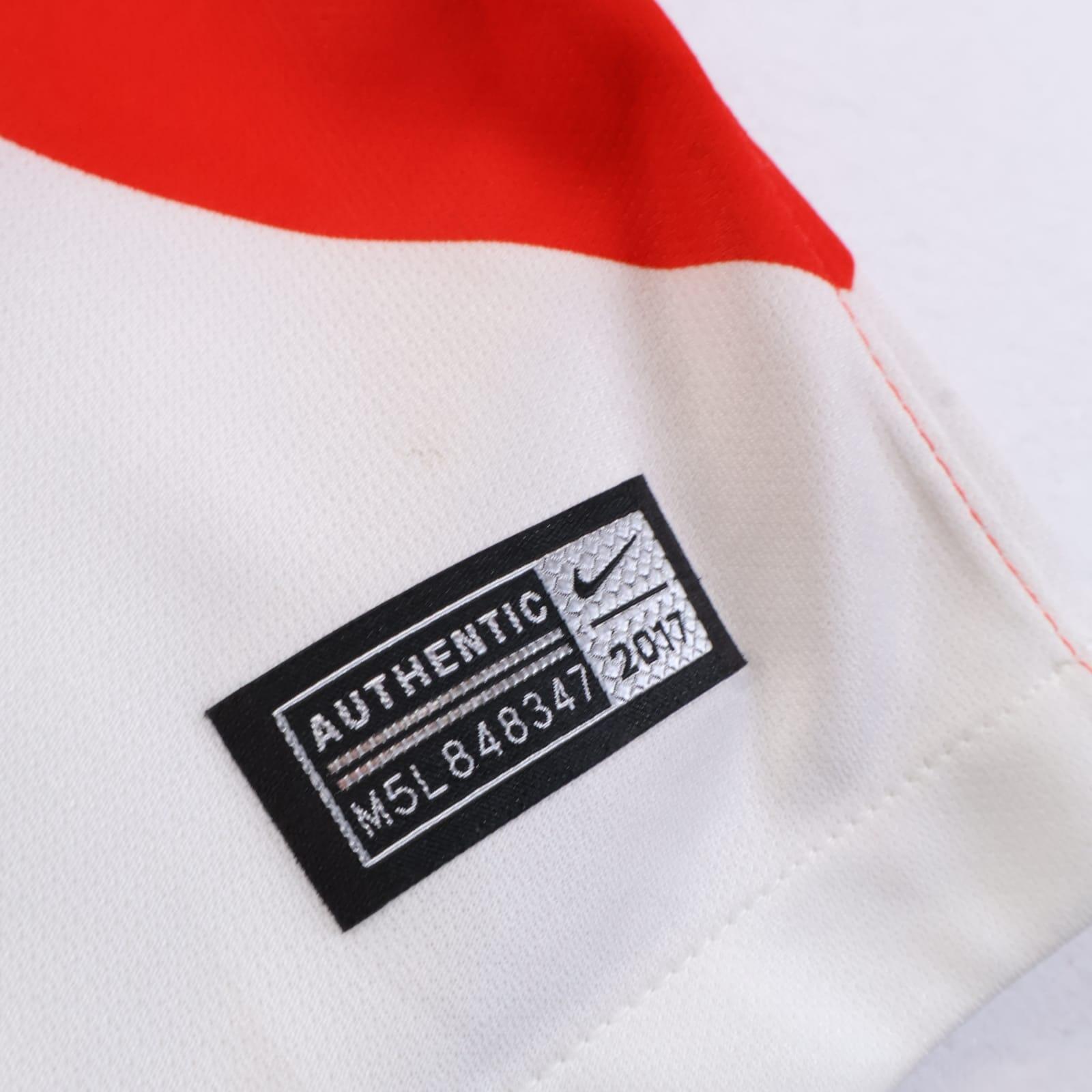 As Monaco 2017/18 Home Shirt - M